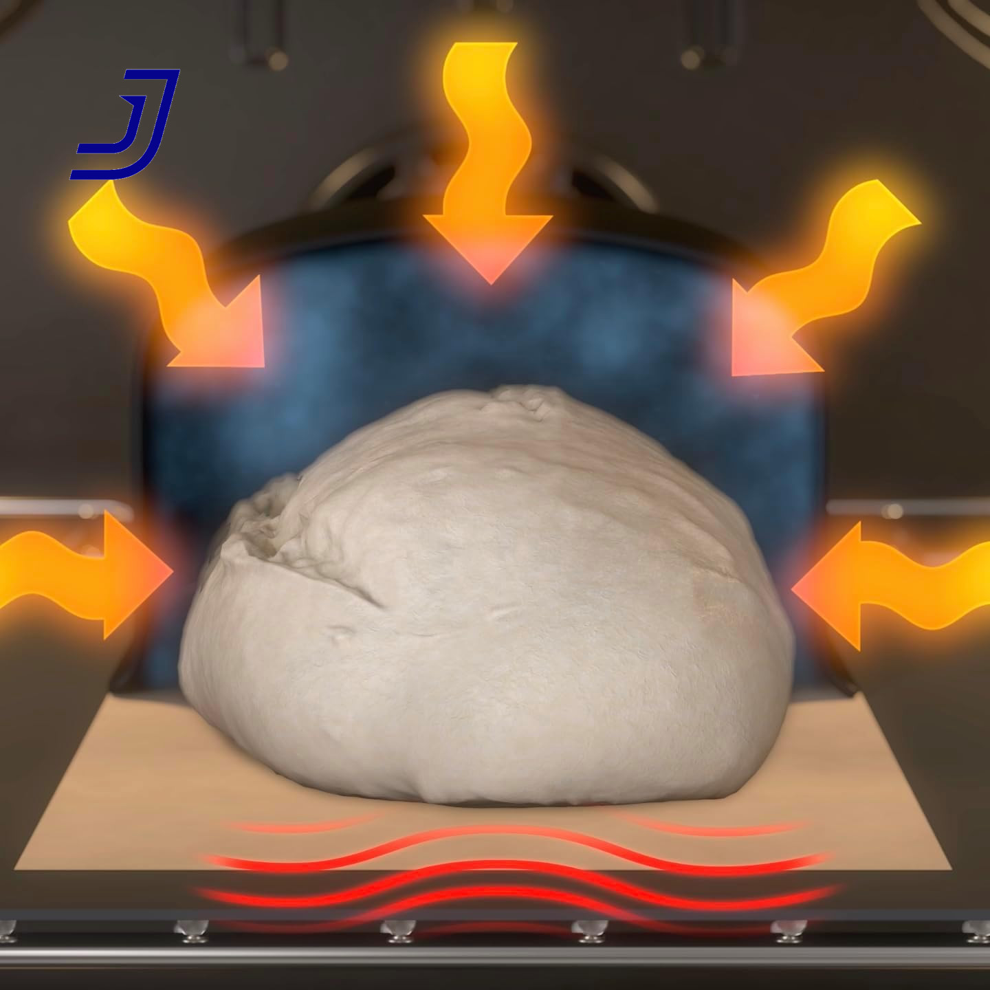 Ultralight Baking Shell for Sourdough Bread (Boule) – No Preheating Needed for C