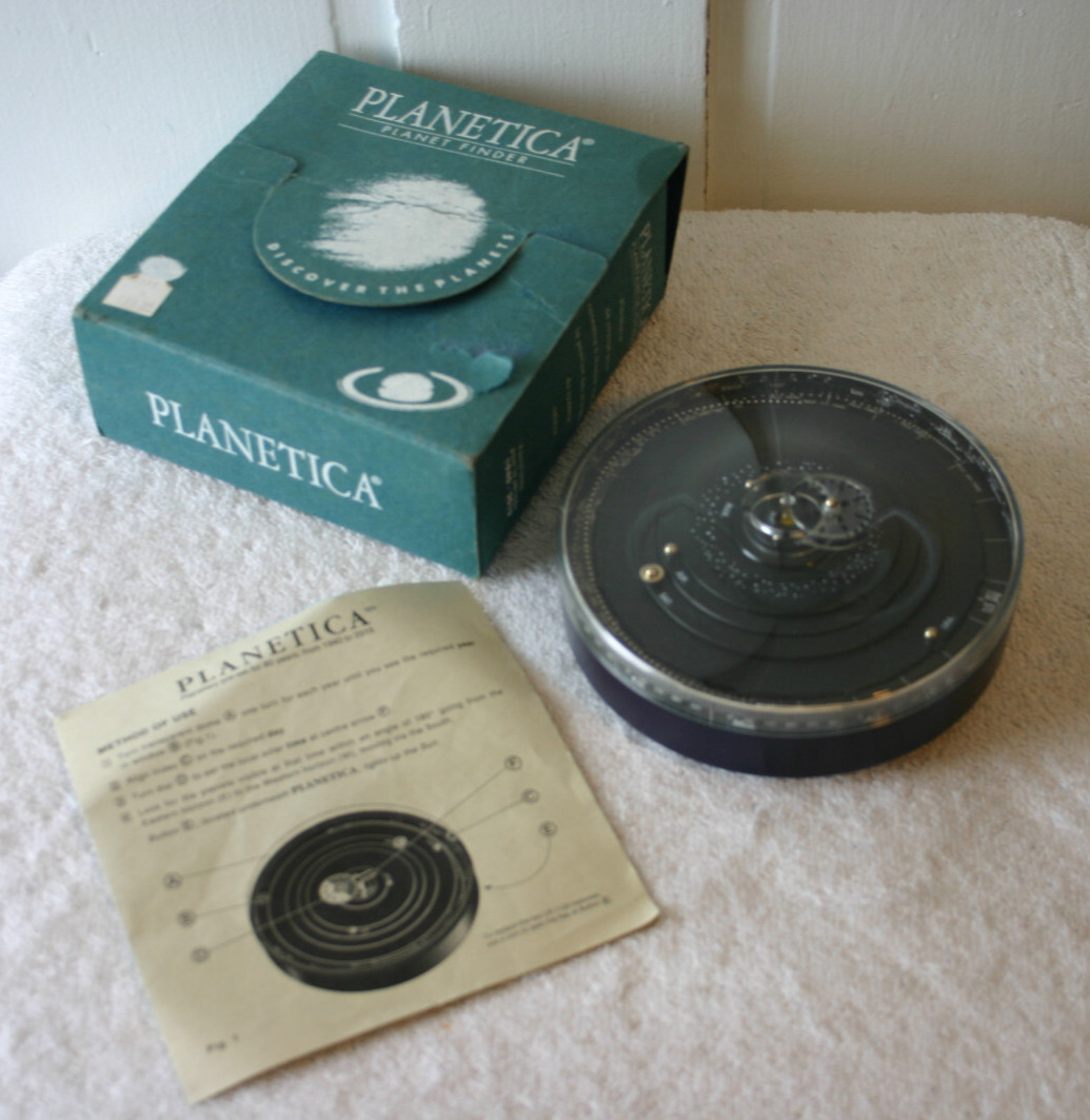 PLANETICA PLANET FINDER IN BOX 1994  for the period 1940-2019 Complete Works