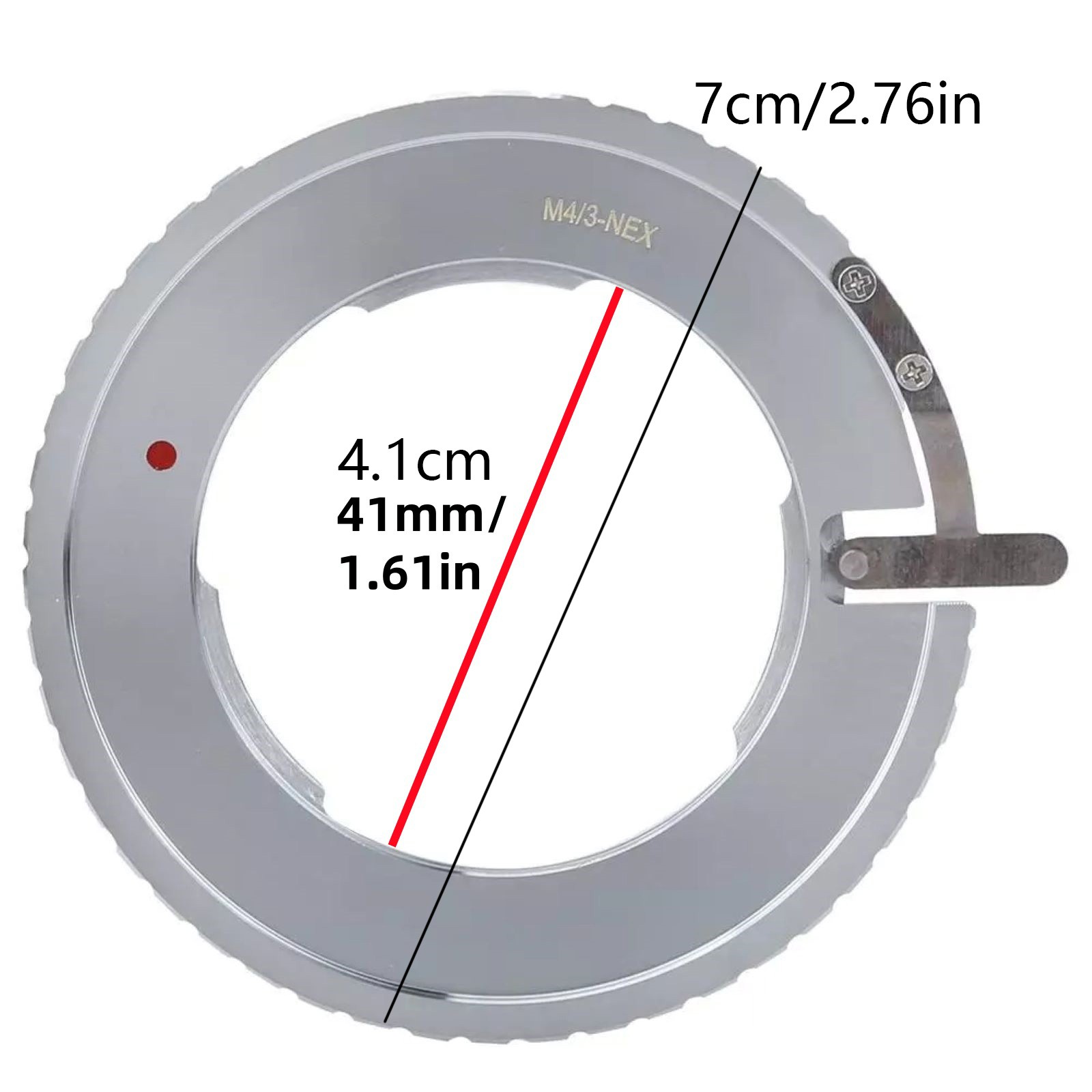 1 PC M4/3-NEX Adapter Ring Converter Accessories For Sony E Mount Camera