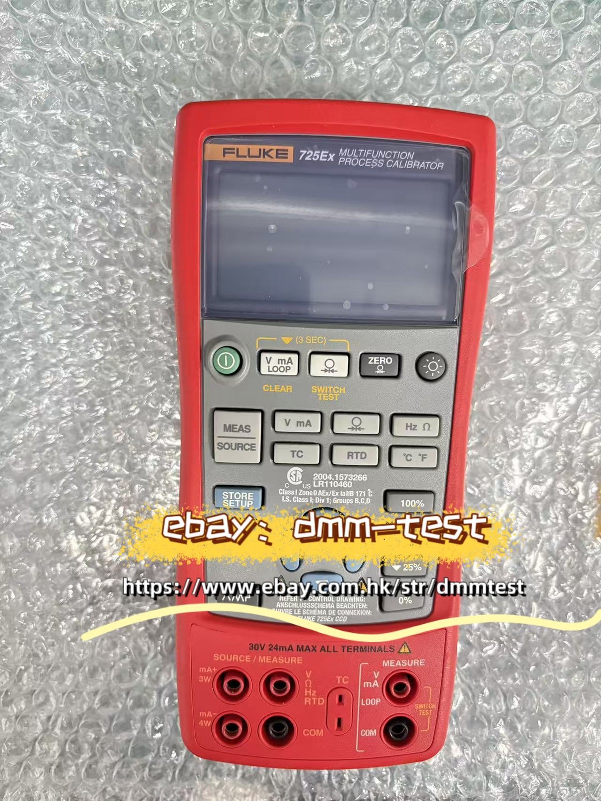 Fluke 725EX Multi-Function Process Calibrator&good working&&lhy&dmm