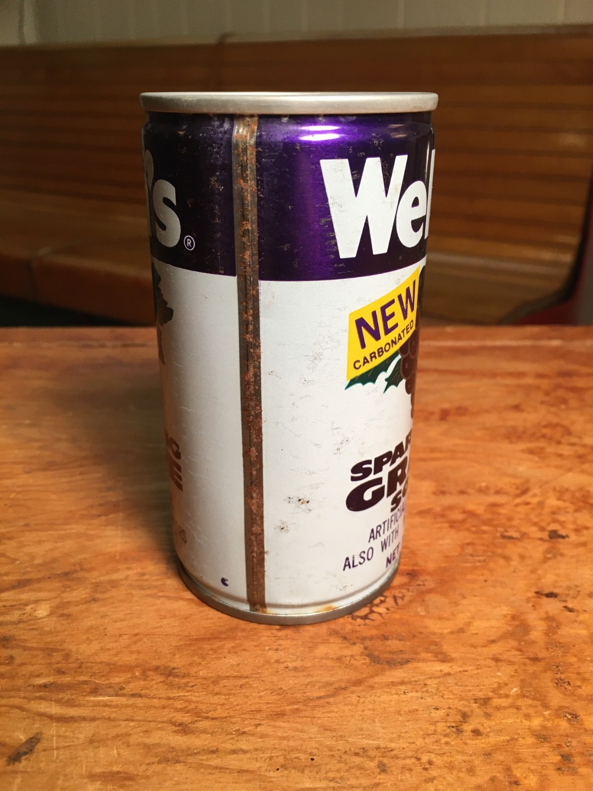 Welch's Sparkling Grape Vintage Soda Can