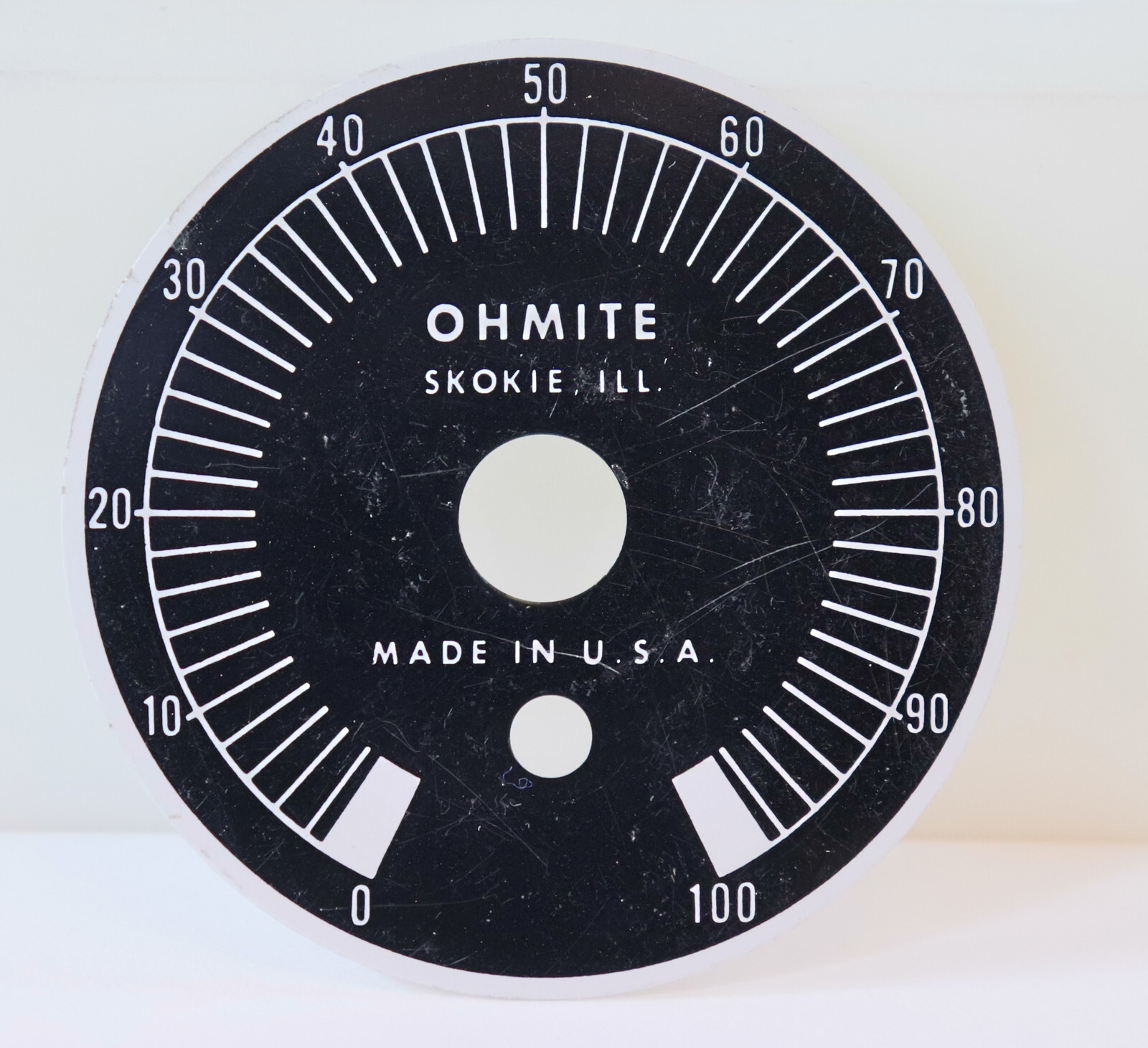 Ohmite Faceplate
