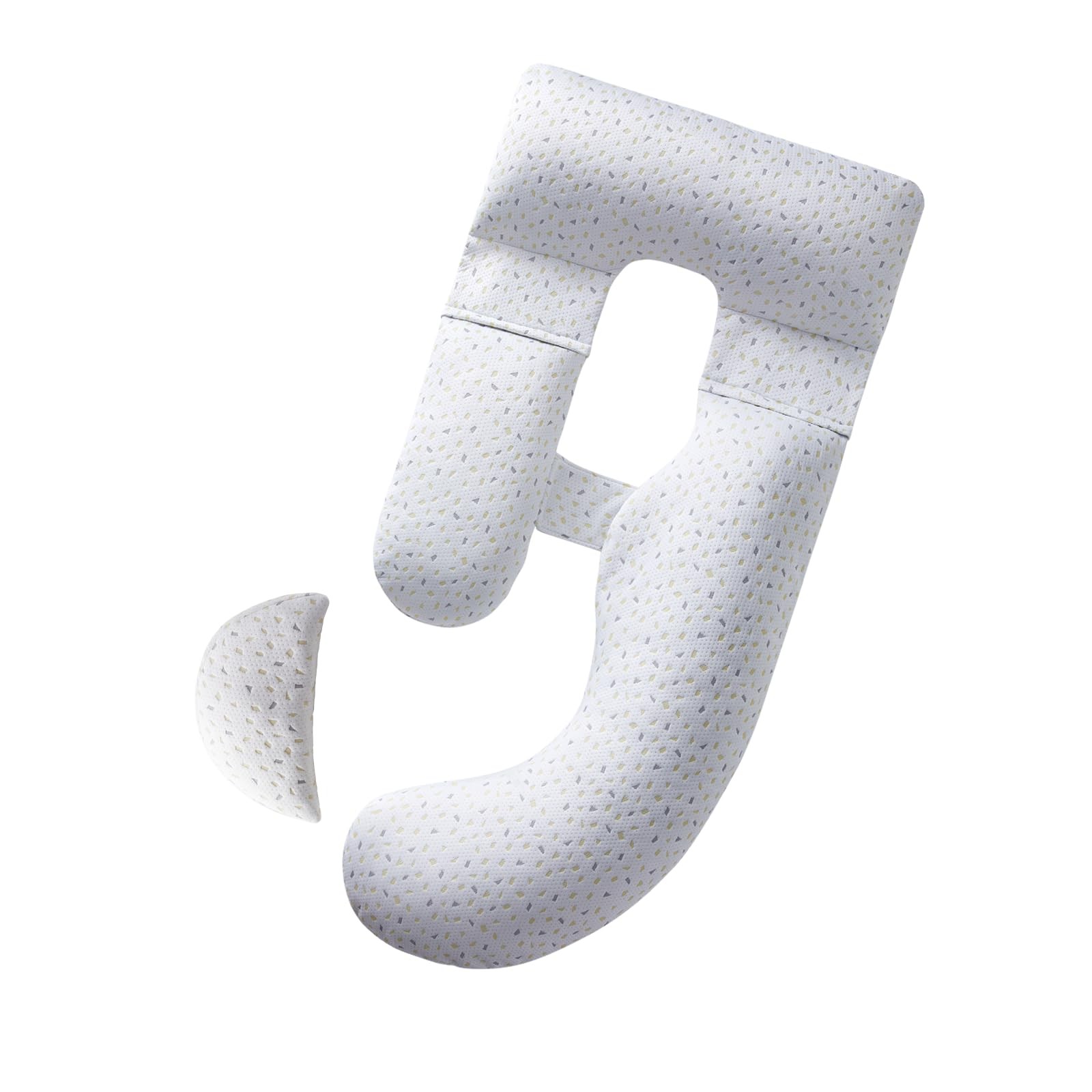 Pregnancy Pillows for Sleeping, SEEDNUR Full Body Maternity Pillow with Remov...