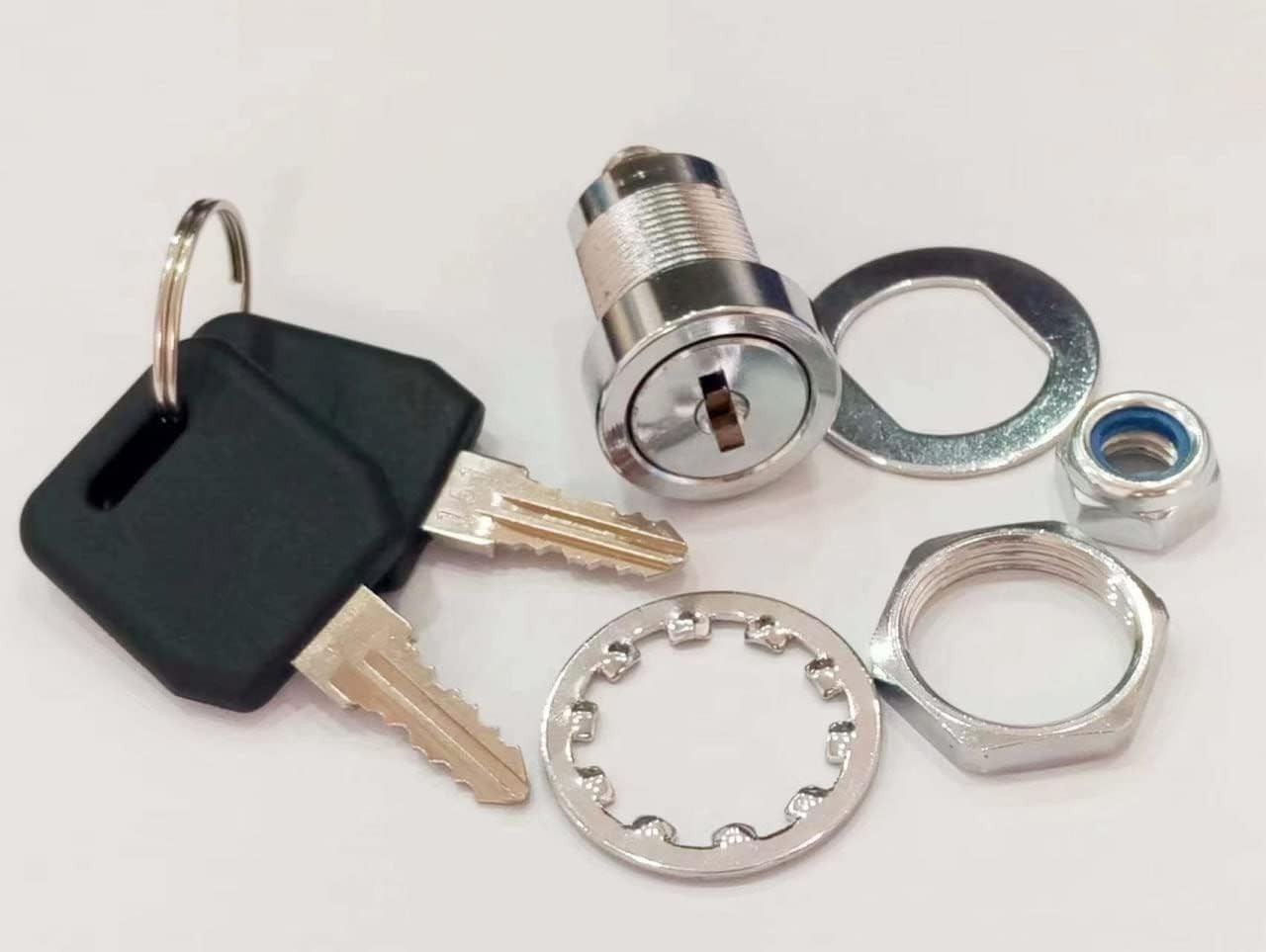 Weather-Resistant Armstrong Key Lock for Stack-On Cabinets - Easy Install Kit