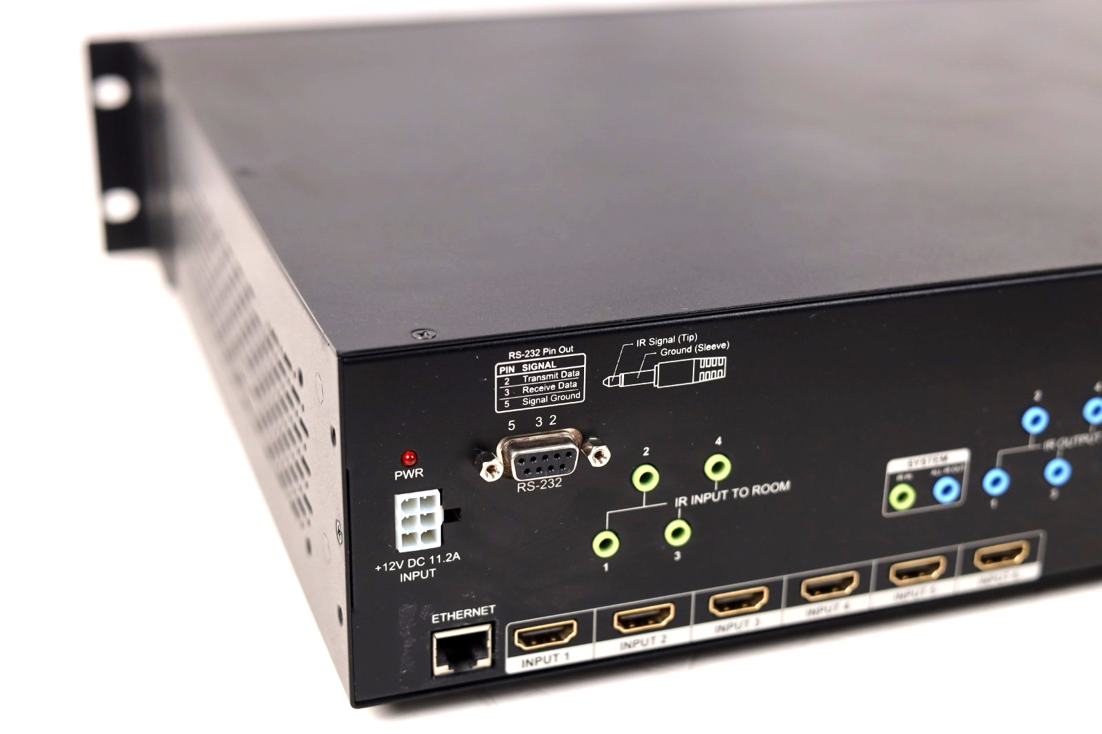 Binary B-520-MTRX-230-6x4+2 POC Enabled Matrix Switch/ Switcher u881