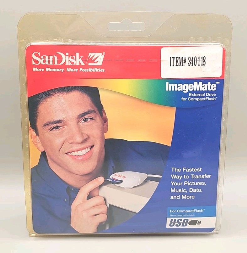SanDisk ImageMate External Drive for Compact Flash USB
