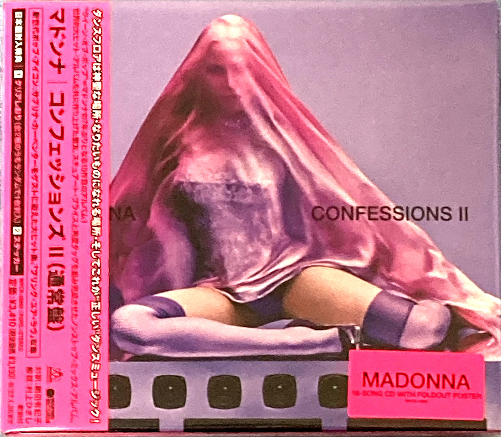 Madonna NEW CD "Confessions II" Regular Edition 16 Tracks w/Sticker Japan OBI