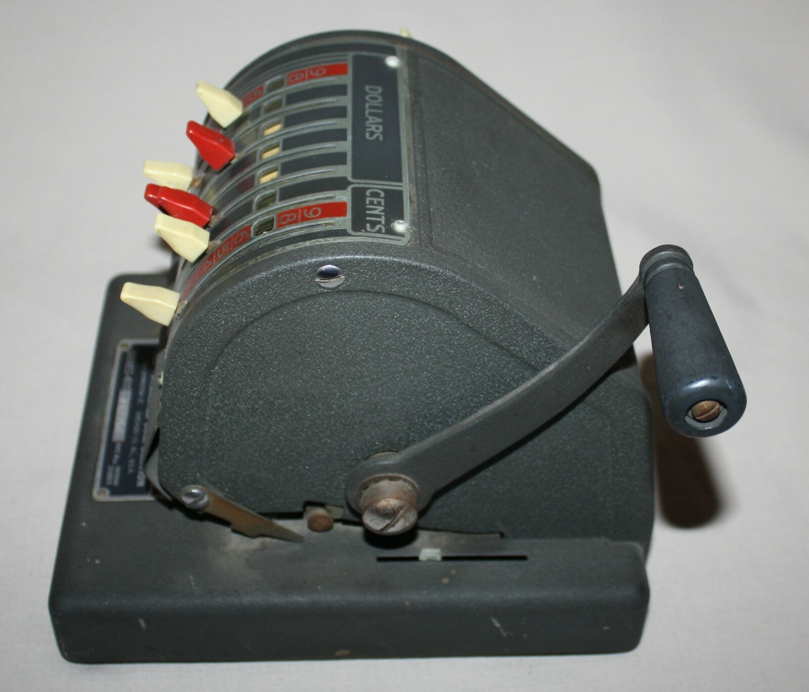 Vintage Paymaster Checkwriter & Protector Series 400 Office Decor Check