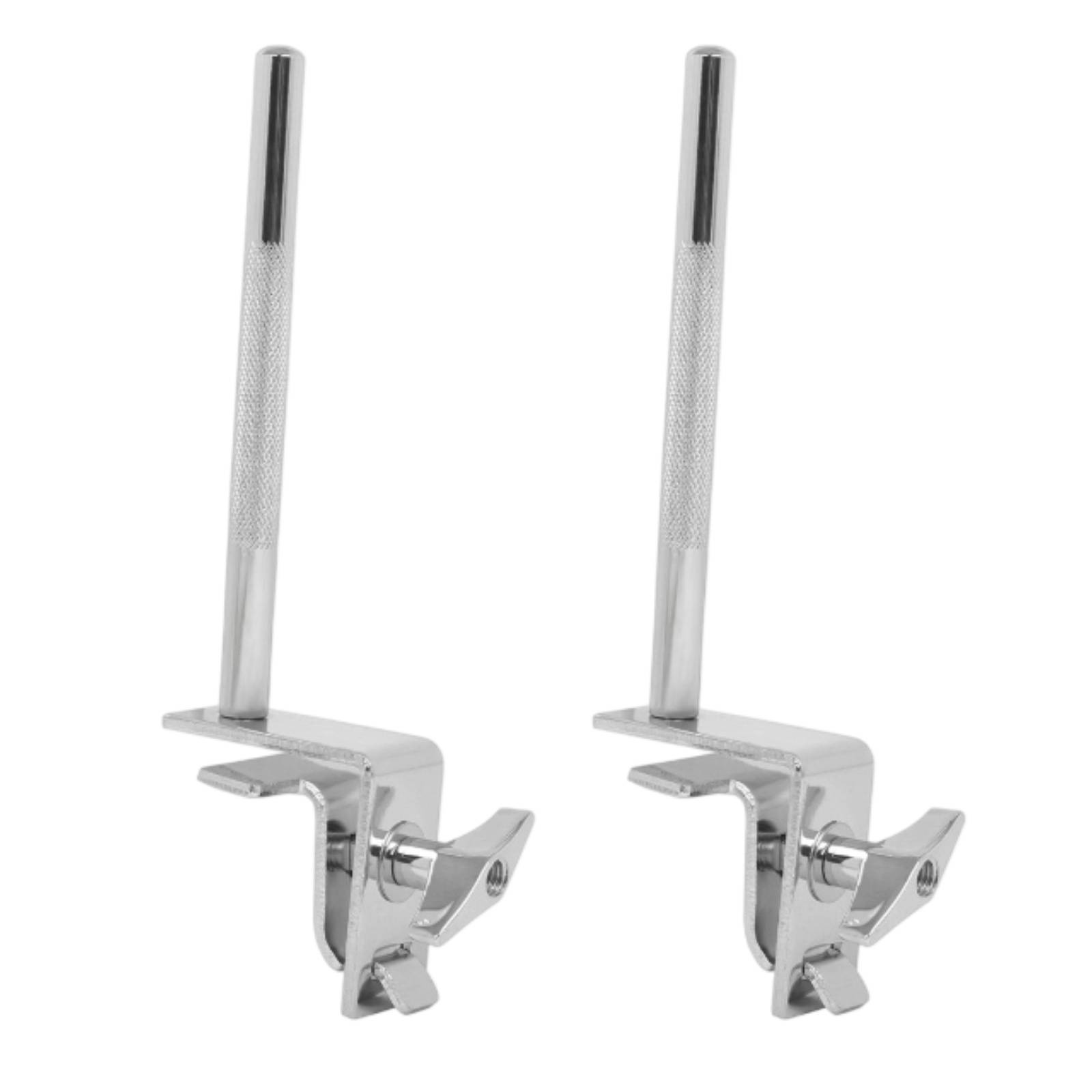 2 Pieces Drum Clamp with Rotating Joint Wear-Resistant for Gigs, Rehearsal