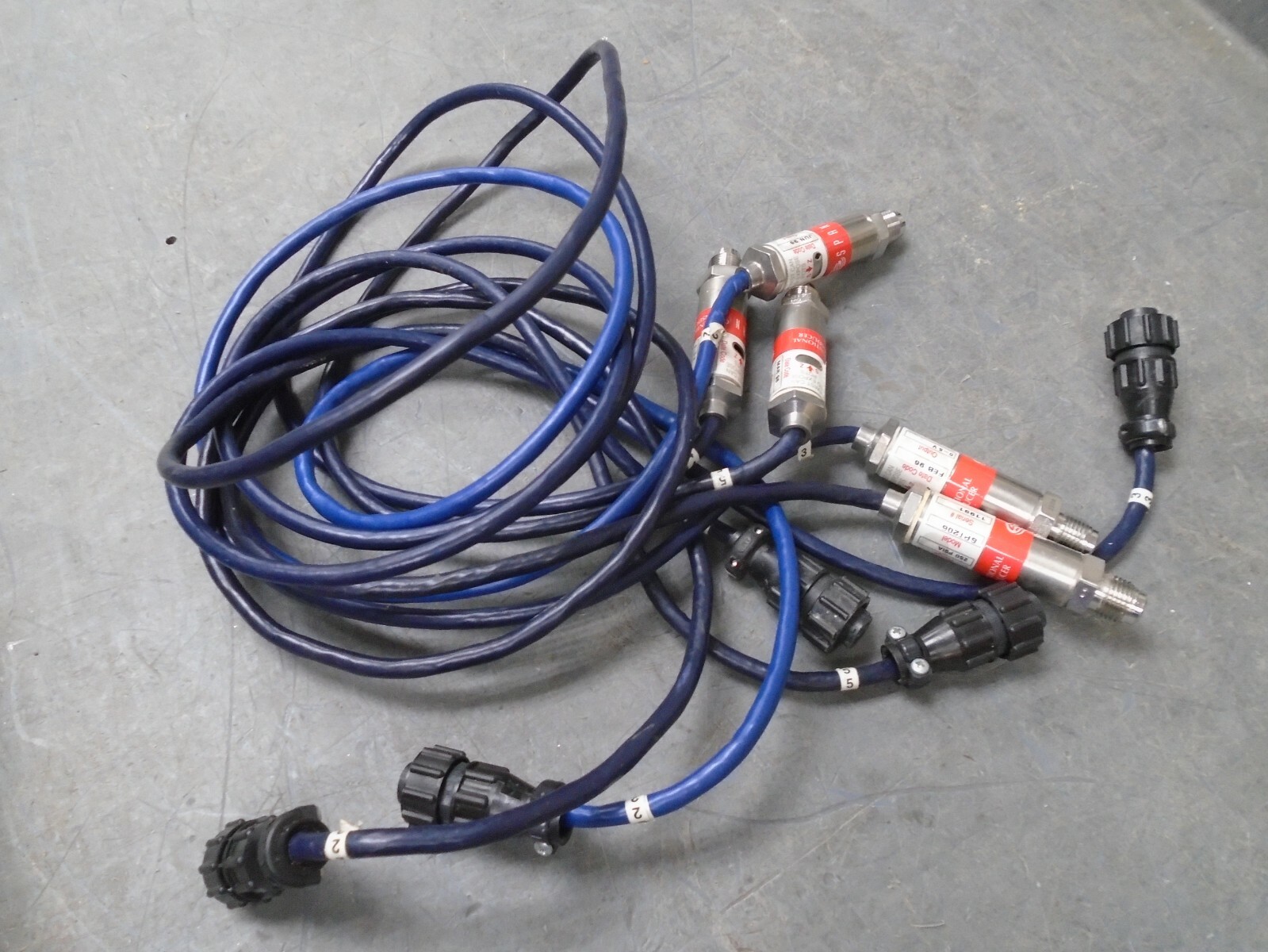 Lot of 5 SPAN Conventinal Transducers SPT205 0-5V 250 PSIA