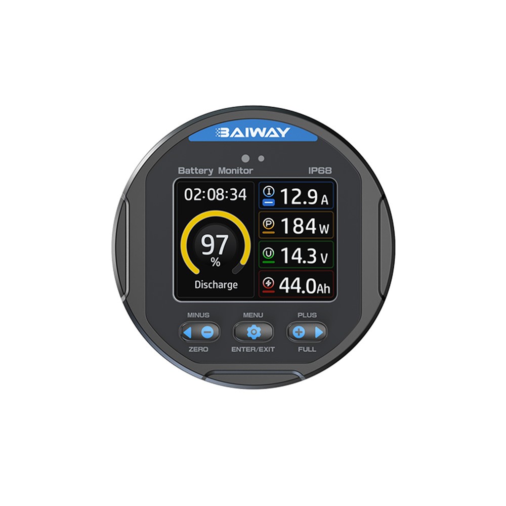 Outdoor Waterproof Battery Monitor 100V350A Charge Discharge Test Volt Amp Meter