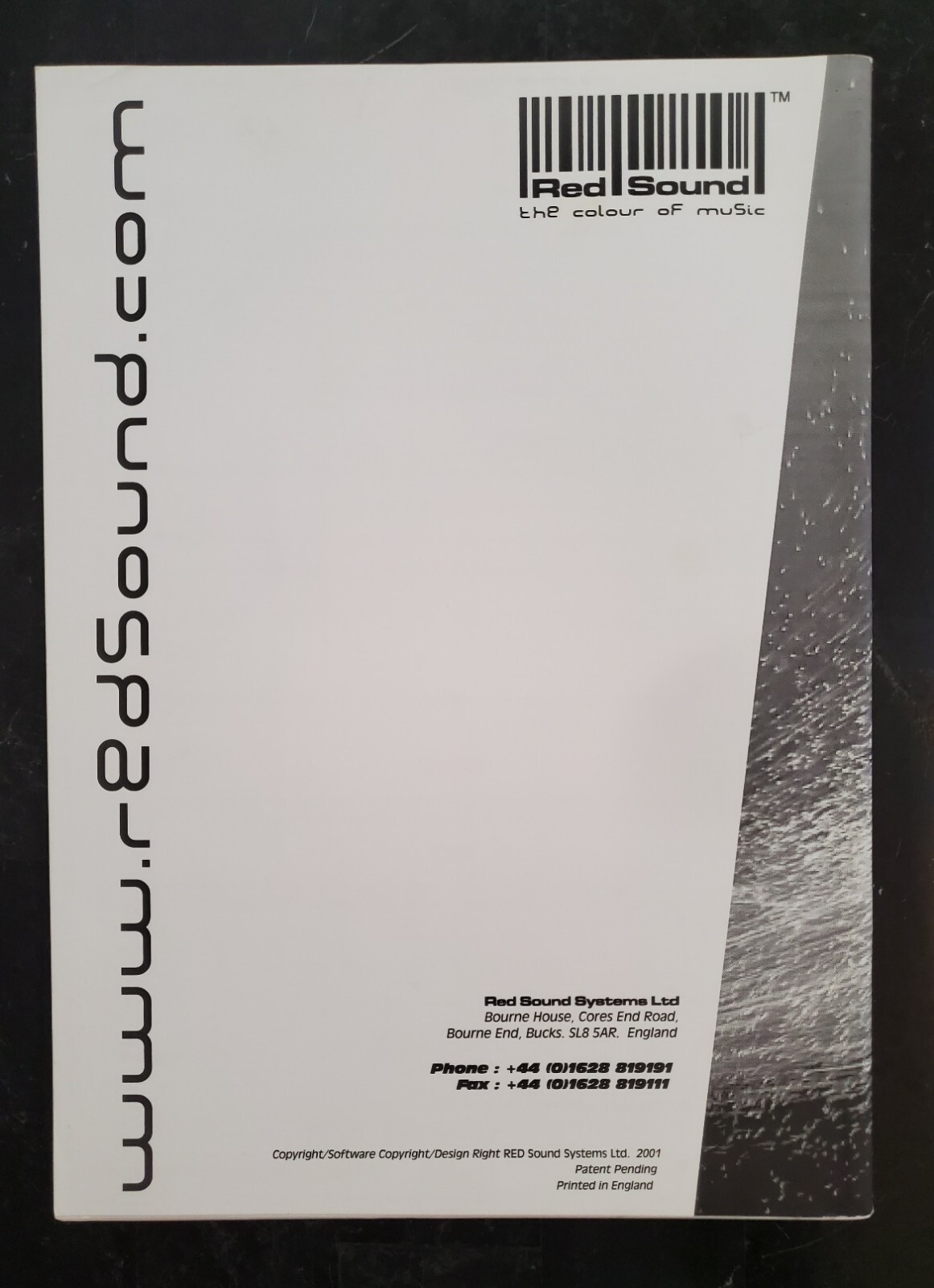 Red Sound Darkstar XP2 Manual