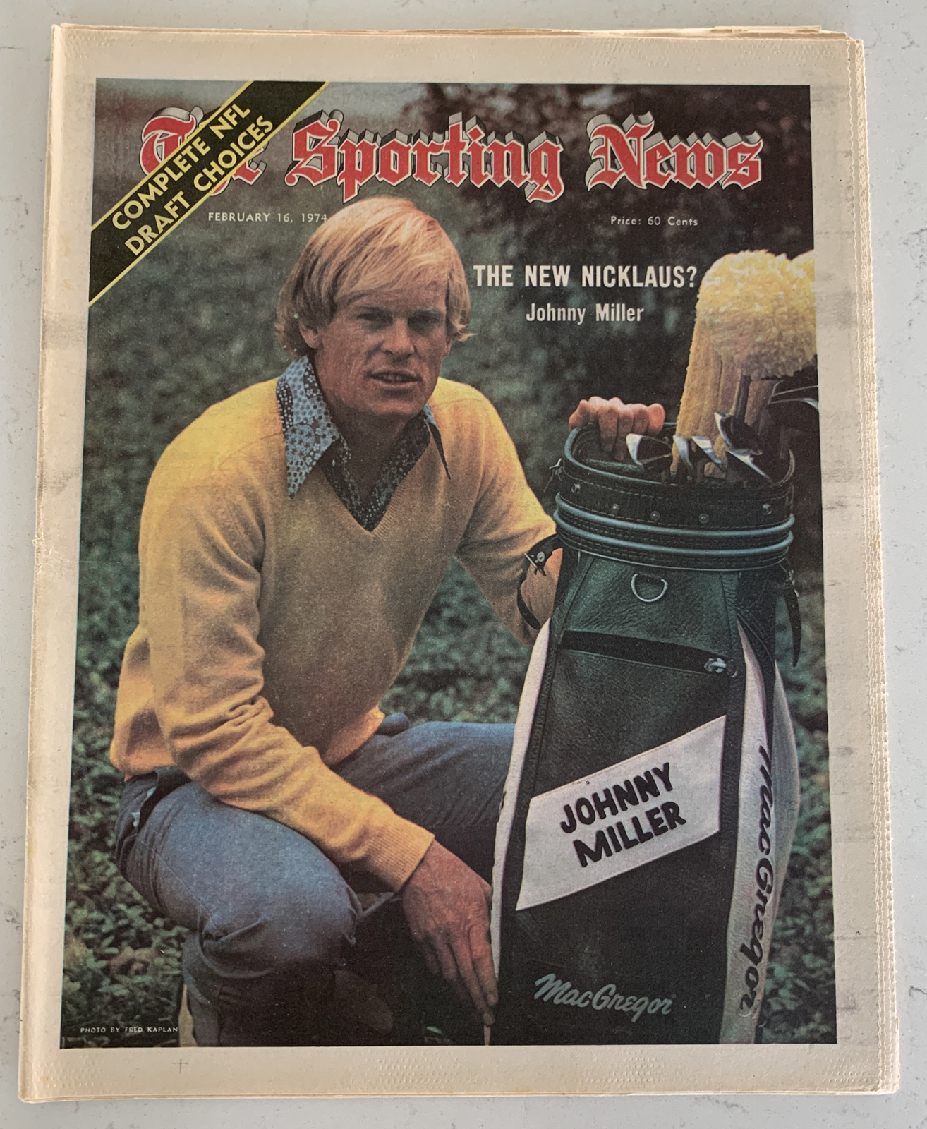 The Sporting News February 16, 1974 Johnny Miller Masters Golf (B36)