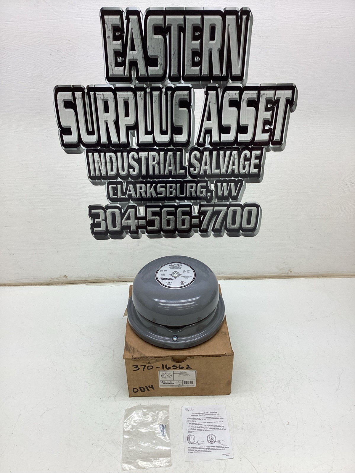 Edward’s Signaling 340-6N5 Adaptabel 120V 6” NEW