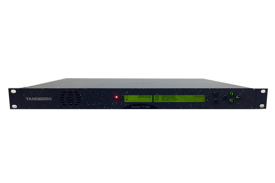 TANDBERG TT1260 Professional Receivers and Decoders 2RF INPUT