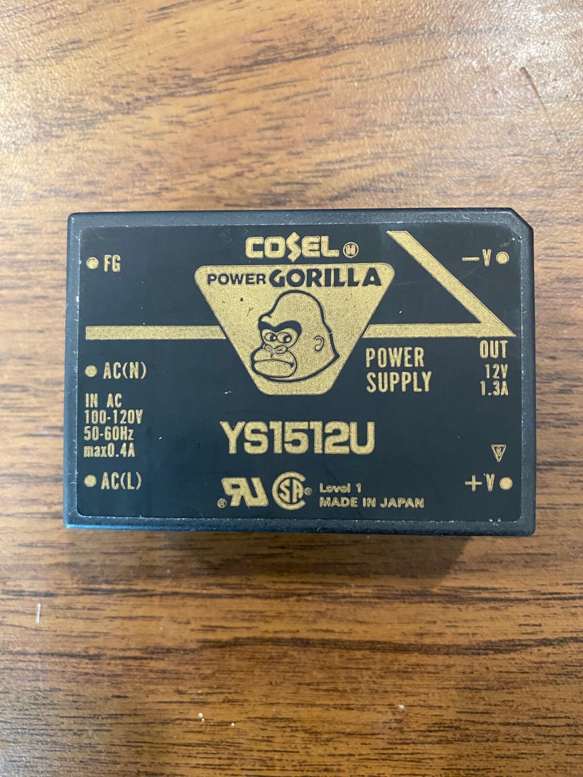 Cosel Power Gorilla YS1512U Power Supply (QTY 1)
