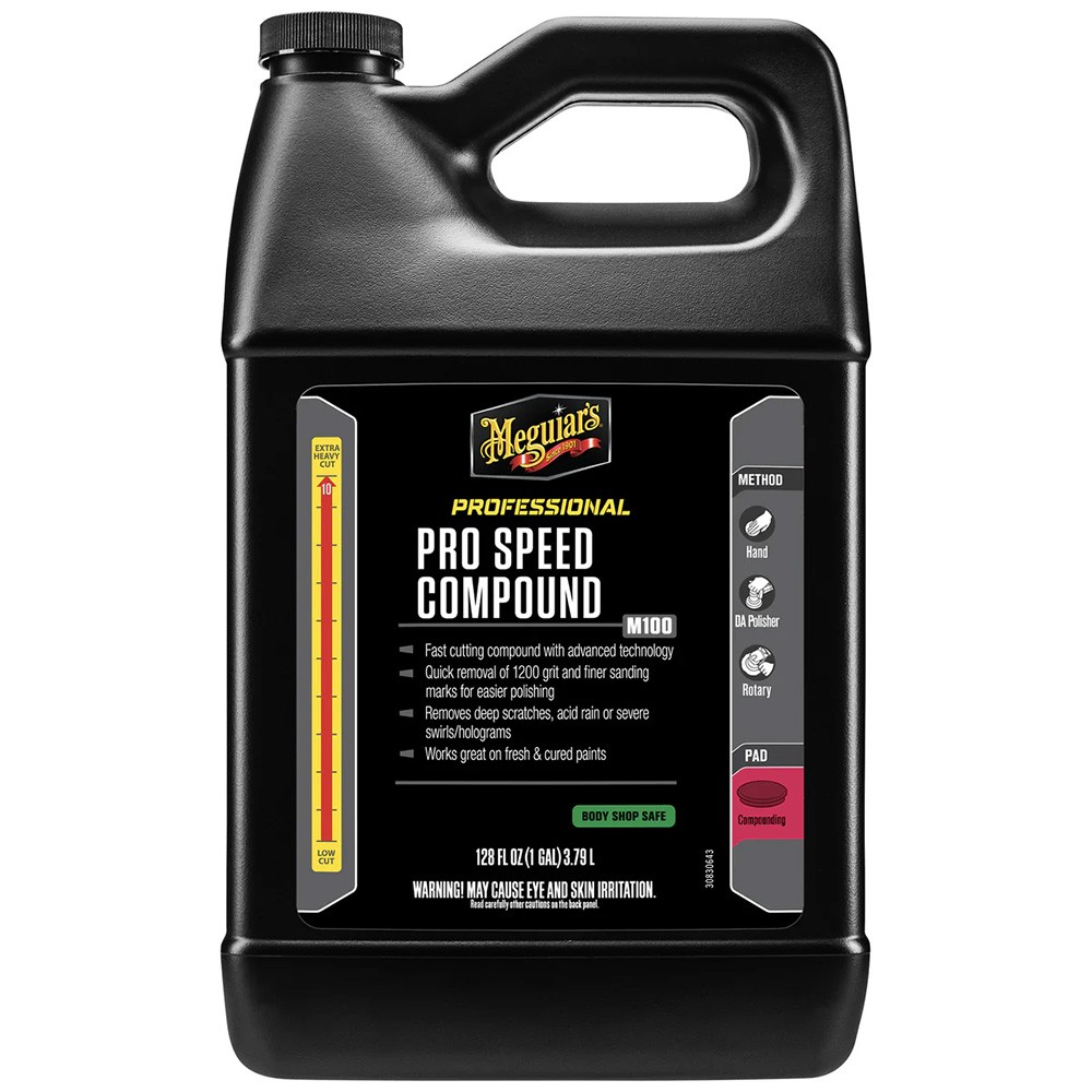 Meguiar's Pro Speed Compound - 1 Gallon M10001 UPC 070382008567