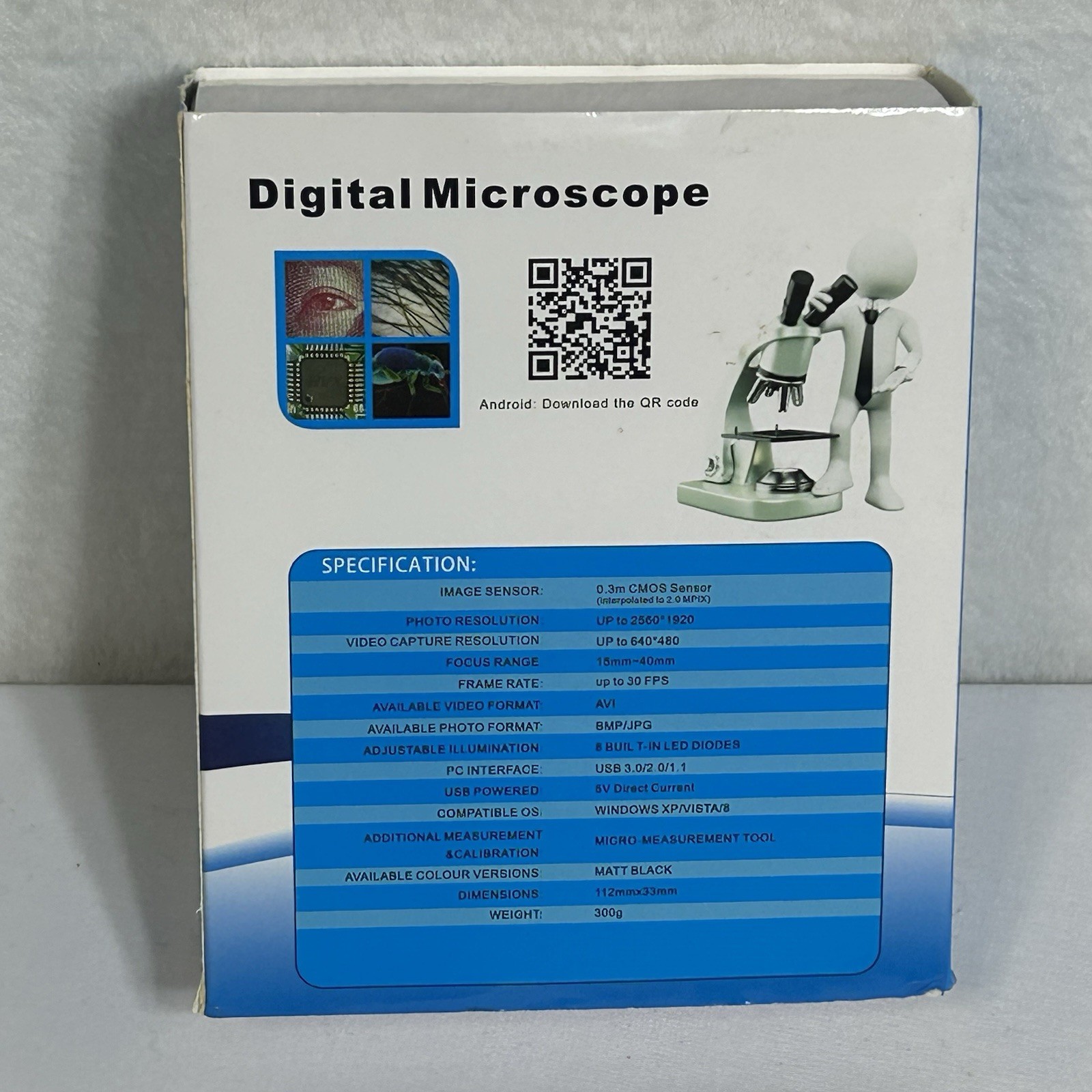 USB Digital Wireless Microscope X0026EP2T3 7 8 10 Android Linux