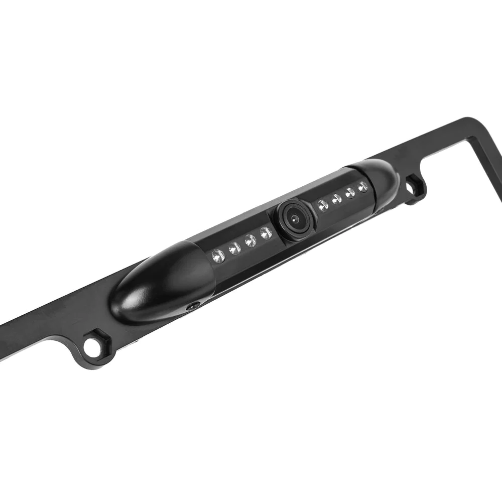 NVX XCAMLP High-resolution CMOS Rearview Backup Camera with License Plate Frame
