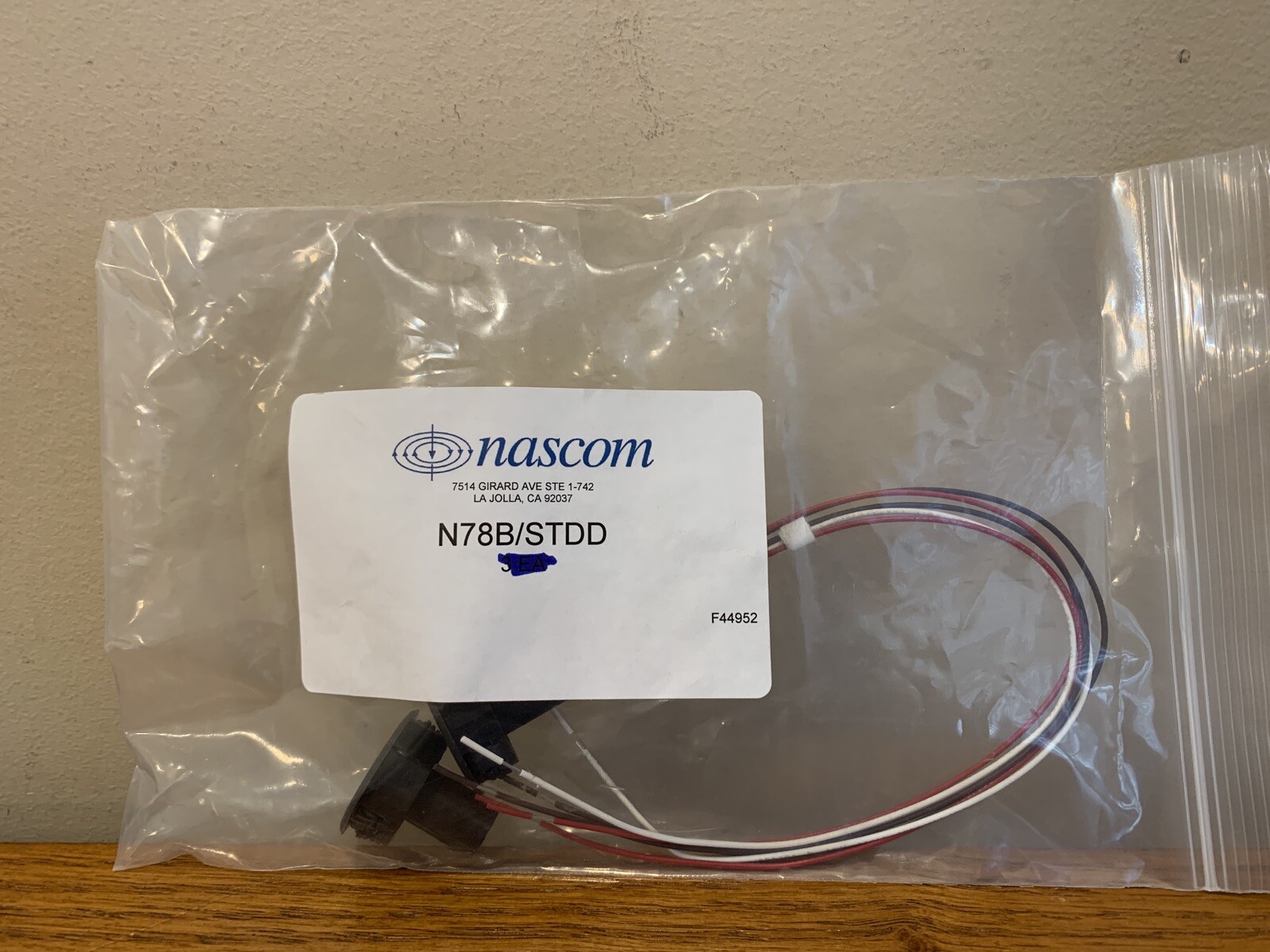 Nascom Recessed Wide Gap Standard Door Contact Brown N78B/STDD - NEW - FREE SHIP