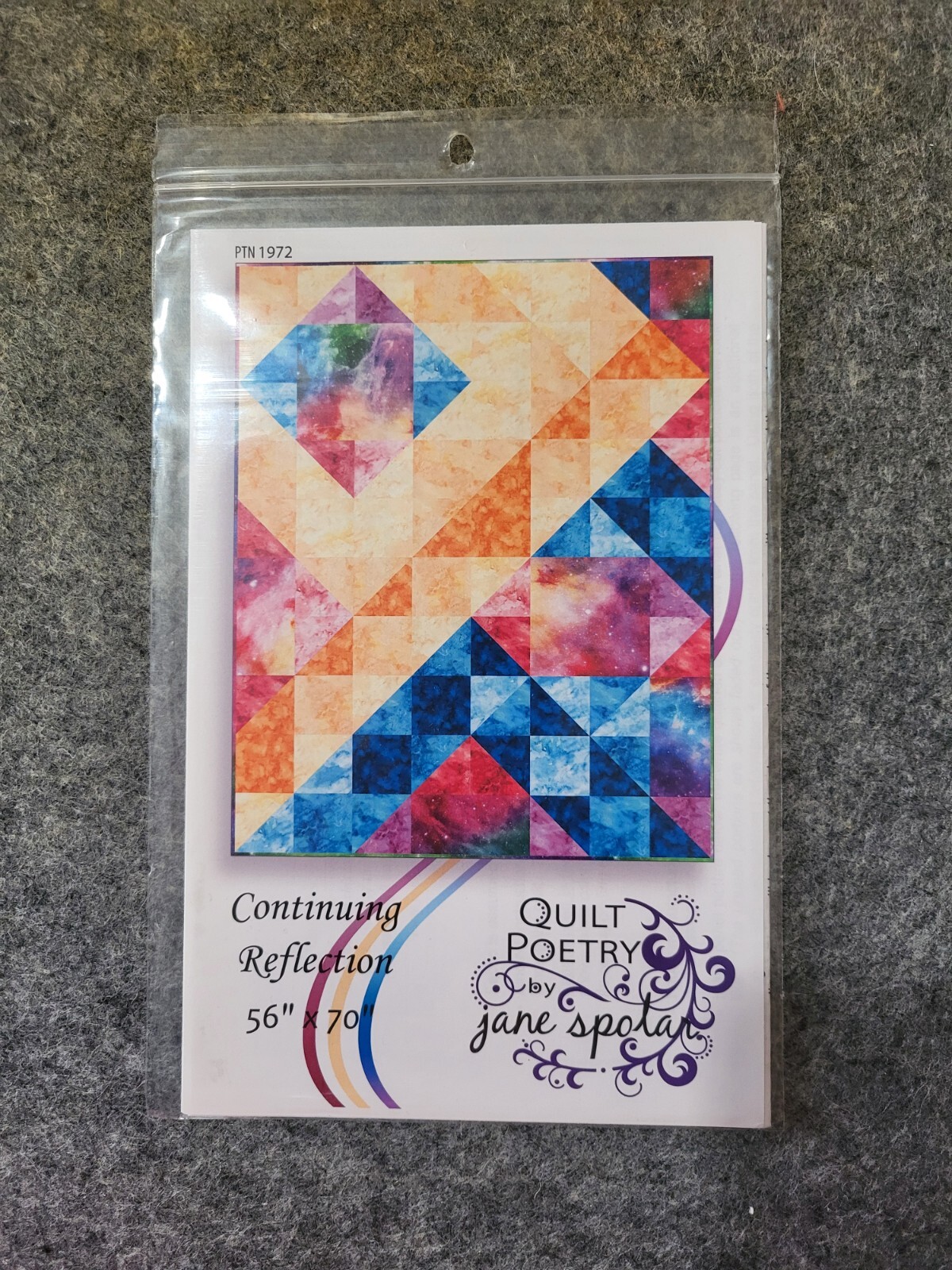 New Continuing Reflection Quilt Pattern by Jane Spolan Quilt Poetry