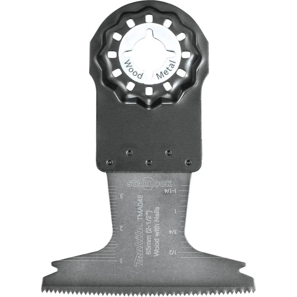 Makita 2-1/2In Starlock Curved Plunge Blade (Bim)