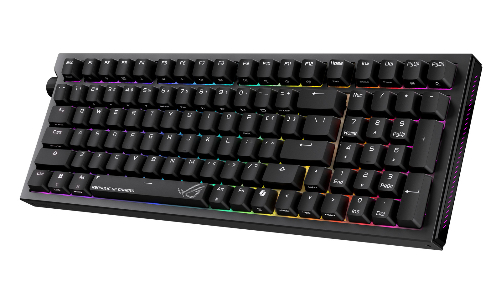 ASUS - ROG Strix Morph 96% Wireless Mechanical RGB Gaming Keyboard with Hot-S...