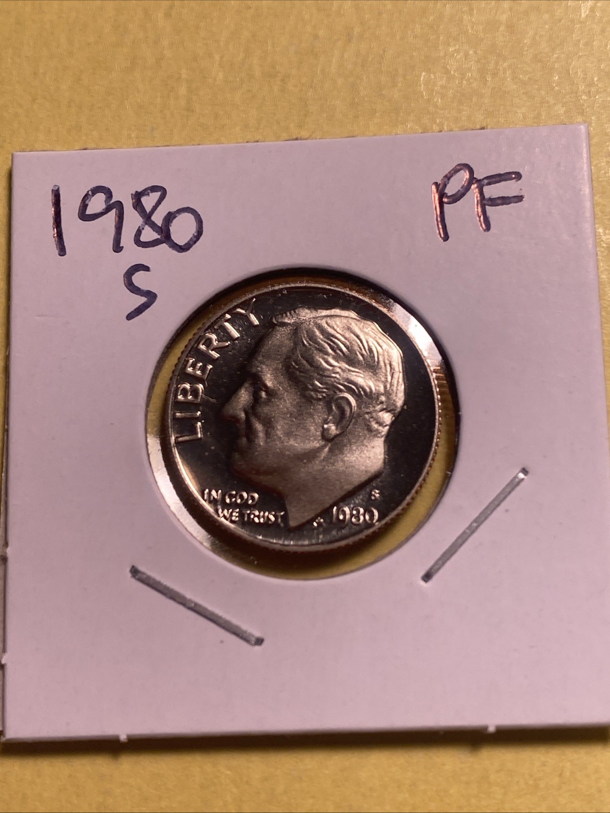 1980-S Roosevelt Dime Proof Free Shipping