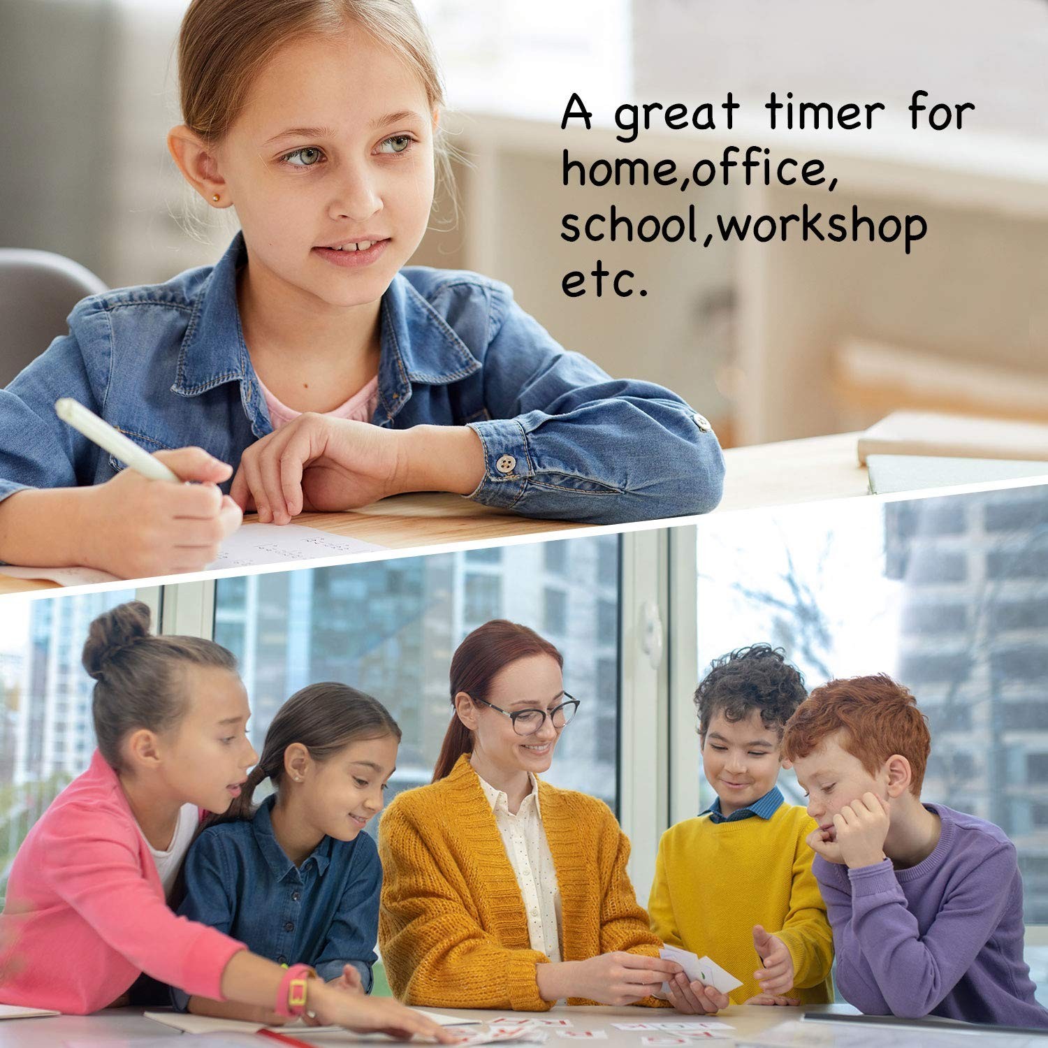 dretec pomodoro Timer, Productivity Timer, for Studying, for exam, Large Disp...