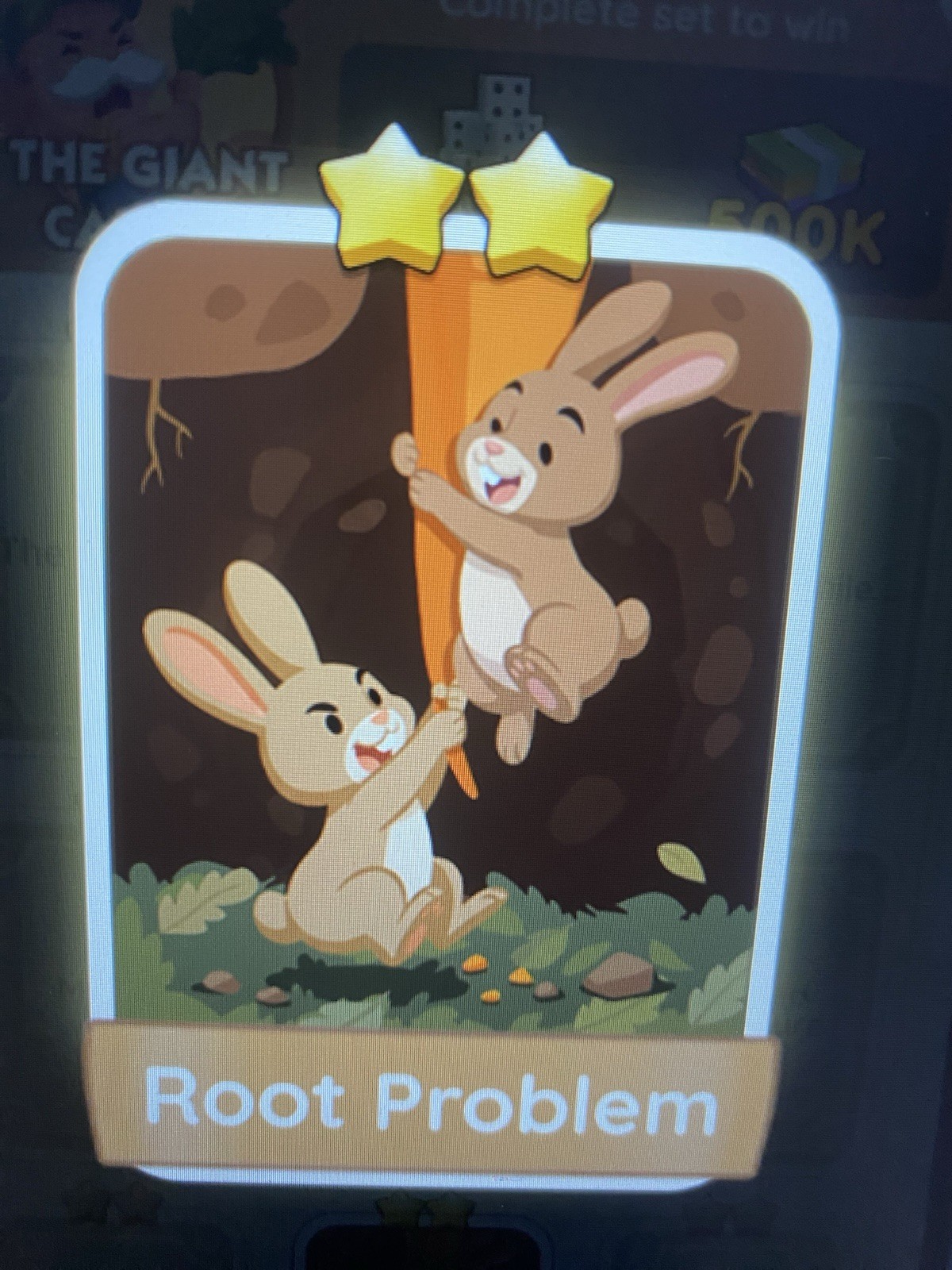 Root Problem⭐️⭐️Set3🧡Mono_po-ly Go Sticker