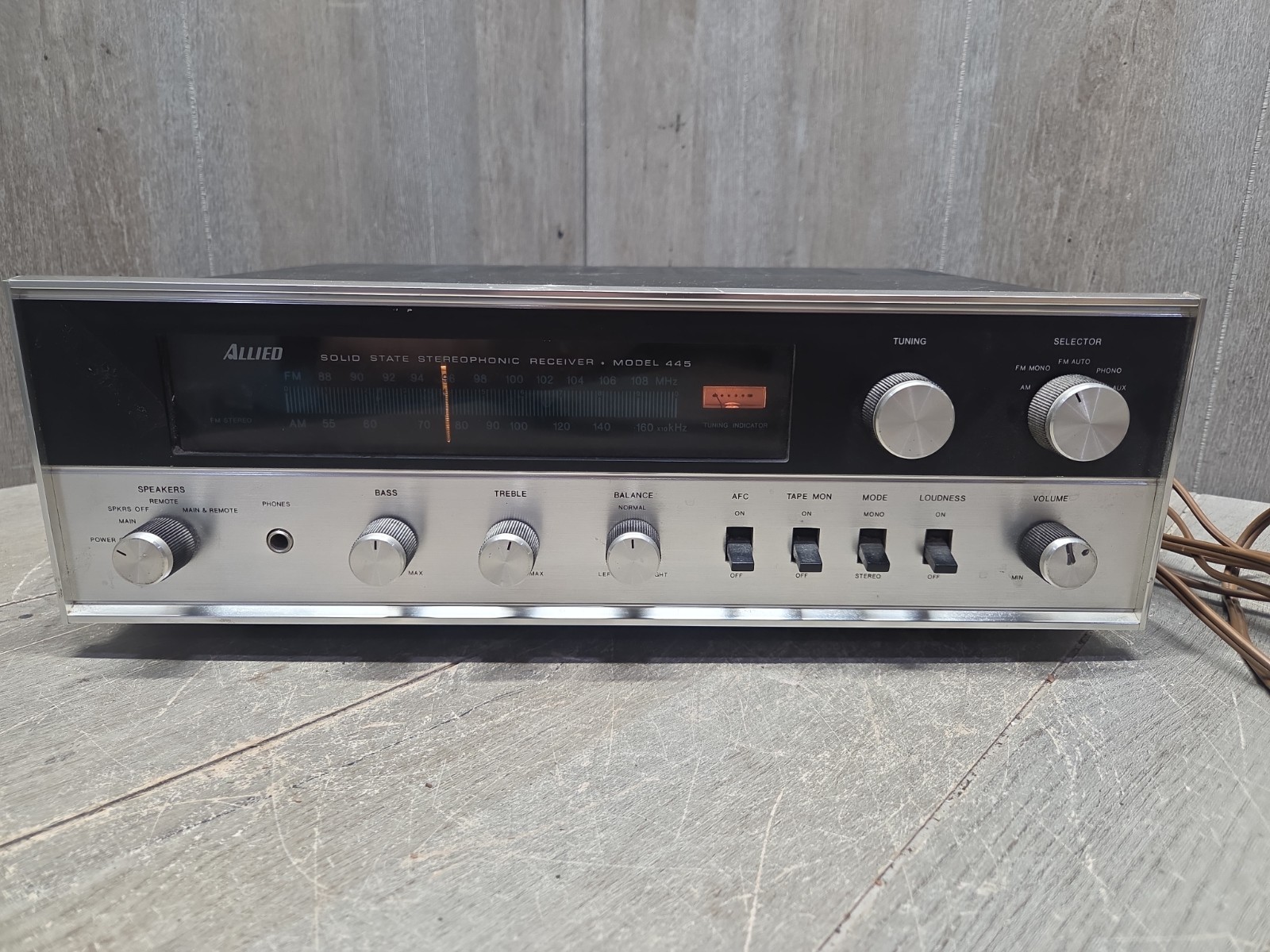 Allied 445 Solid State Stereophonic Receiver