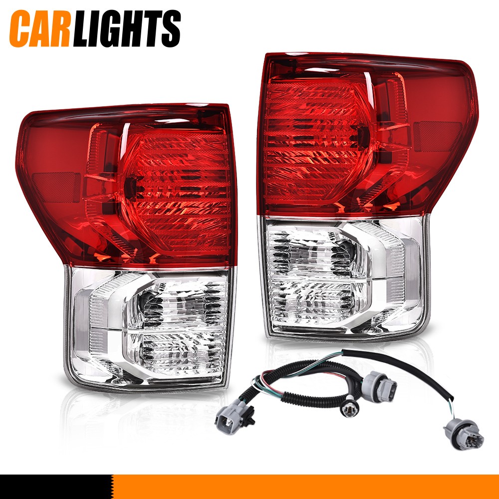 Pair Tail Lights Brake Lamps Set Left & Right Fit For 2007-2013 Toyota Tundra