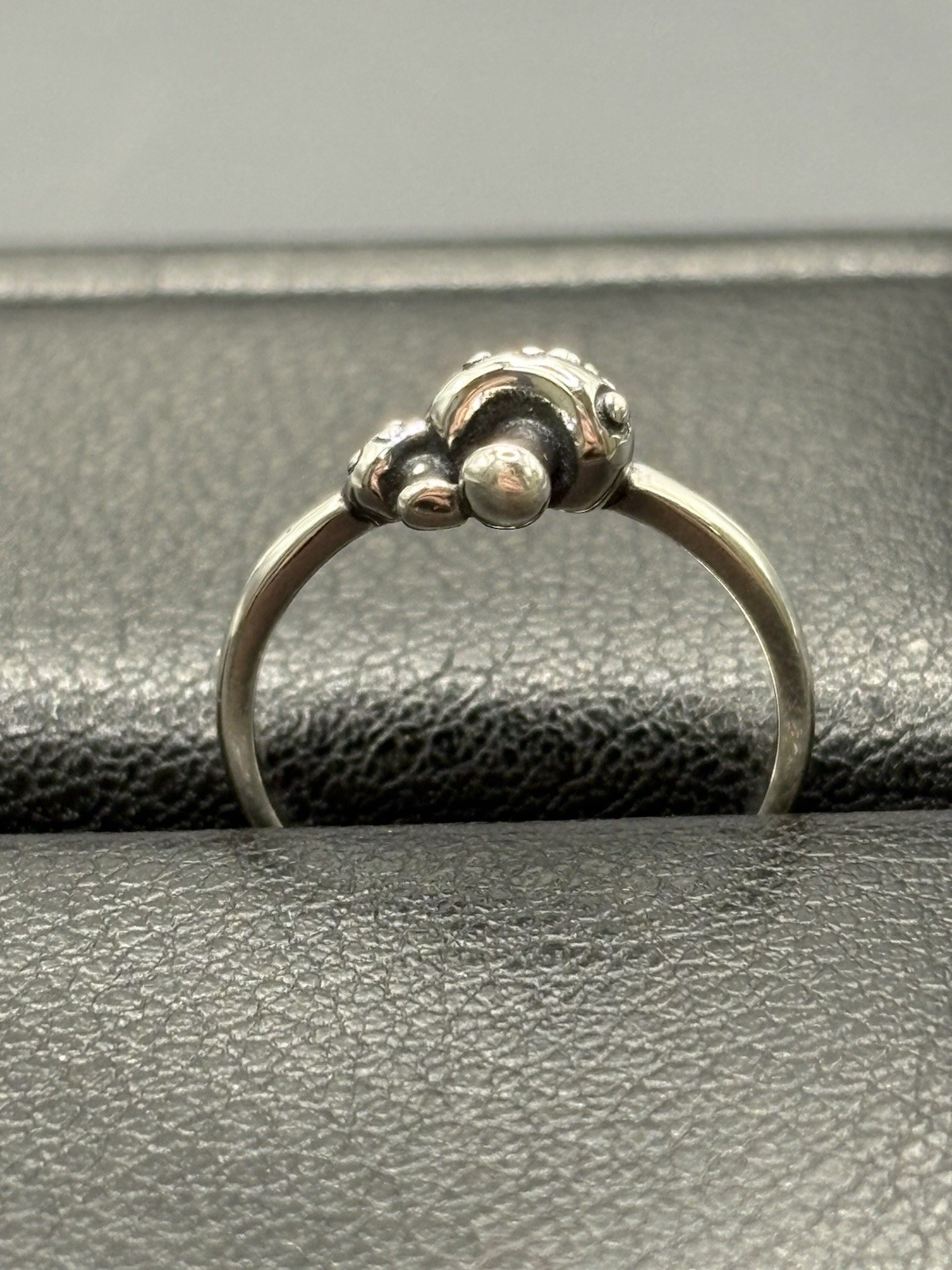 New Condition Sterling Silver Mushroom Toe Ring 925 B19