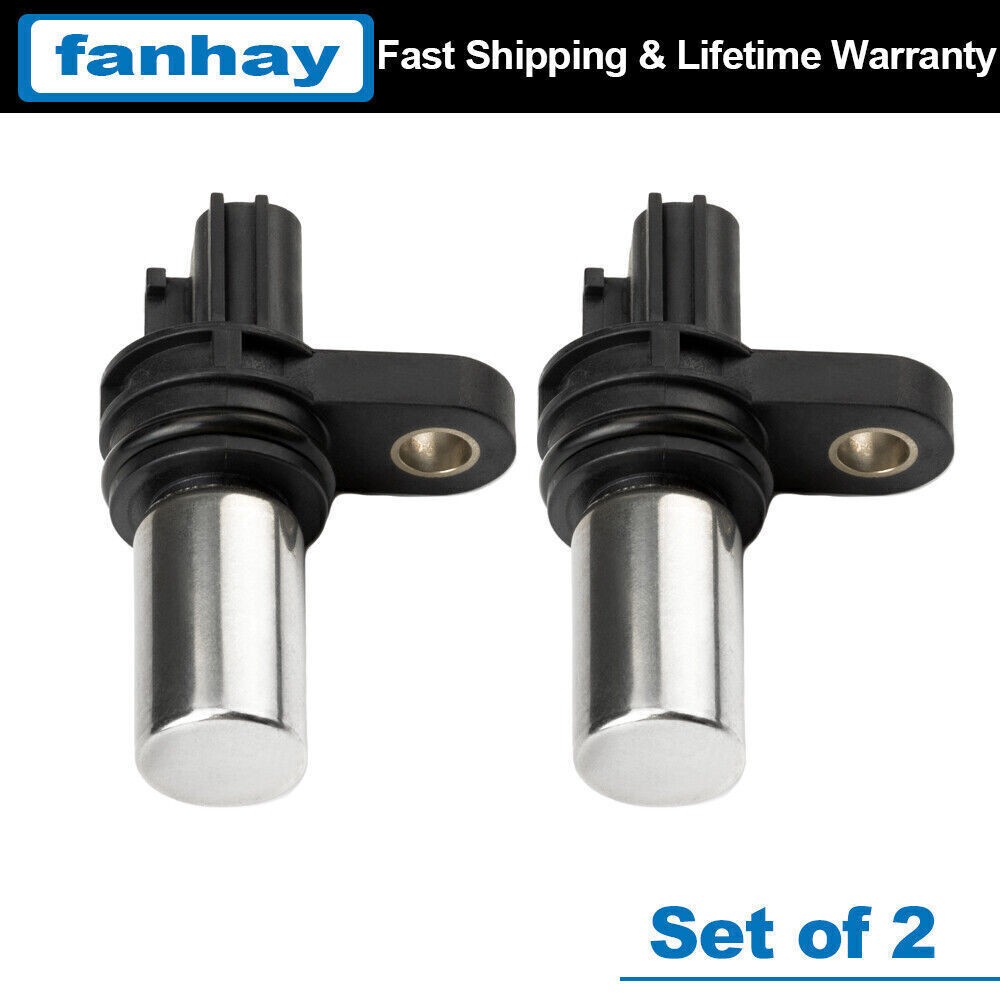 2Pcs Camshaft Crankshaft Position Sensor For NISSAN ALTIMA 2.5L 2002-2006