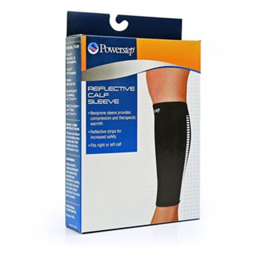 Powerstep Reflective Calf Sleeve Medium- 7150-10MD