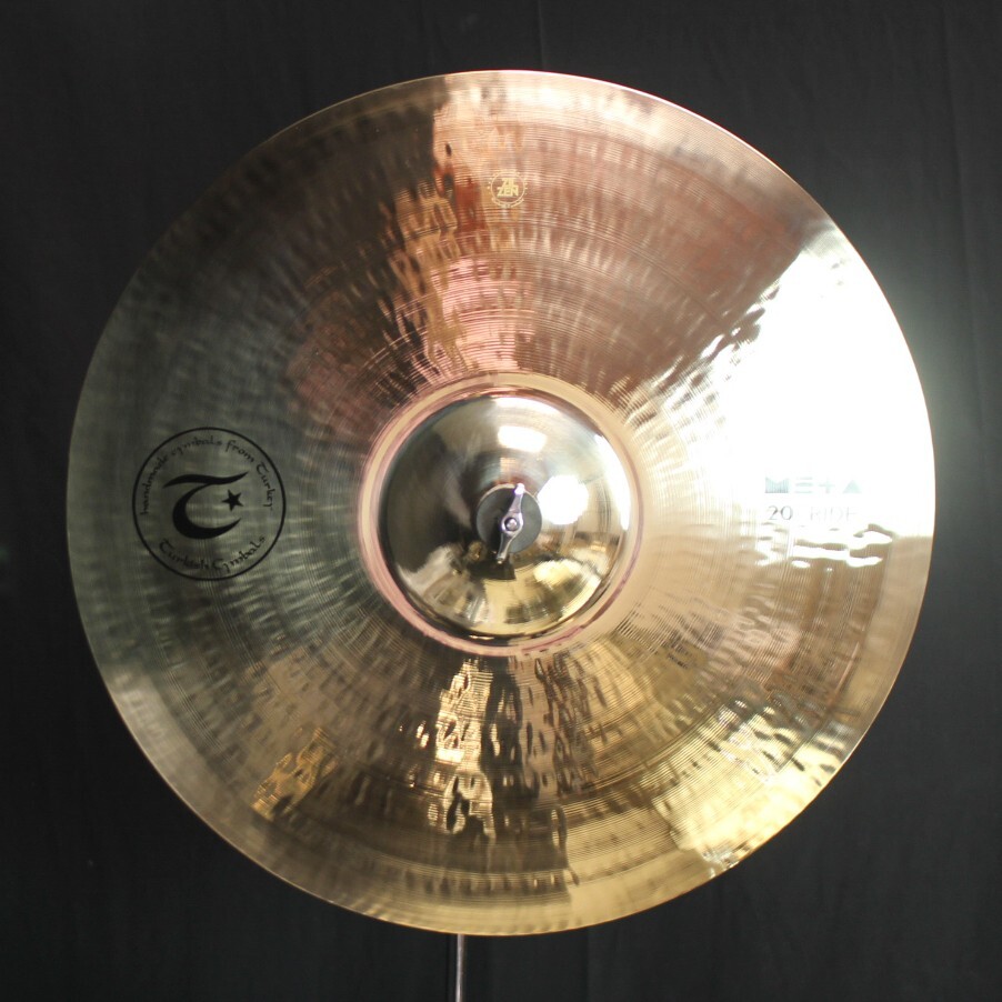 Turkish 20" Meta Brilliant Ride - 2331g (video demo)