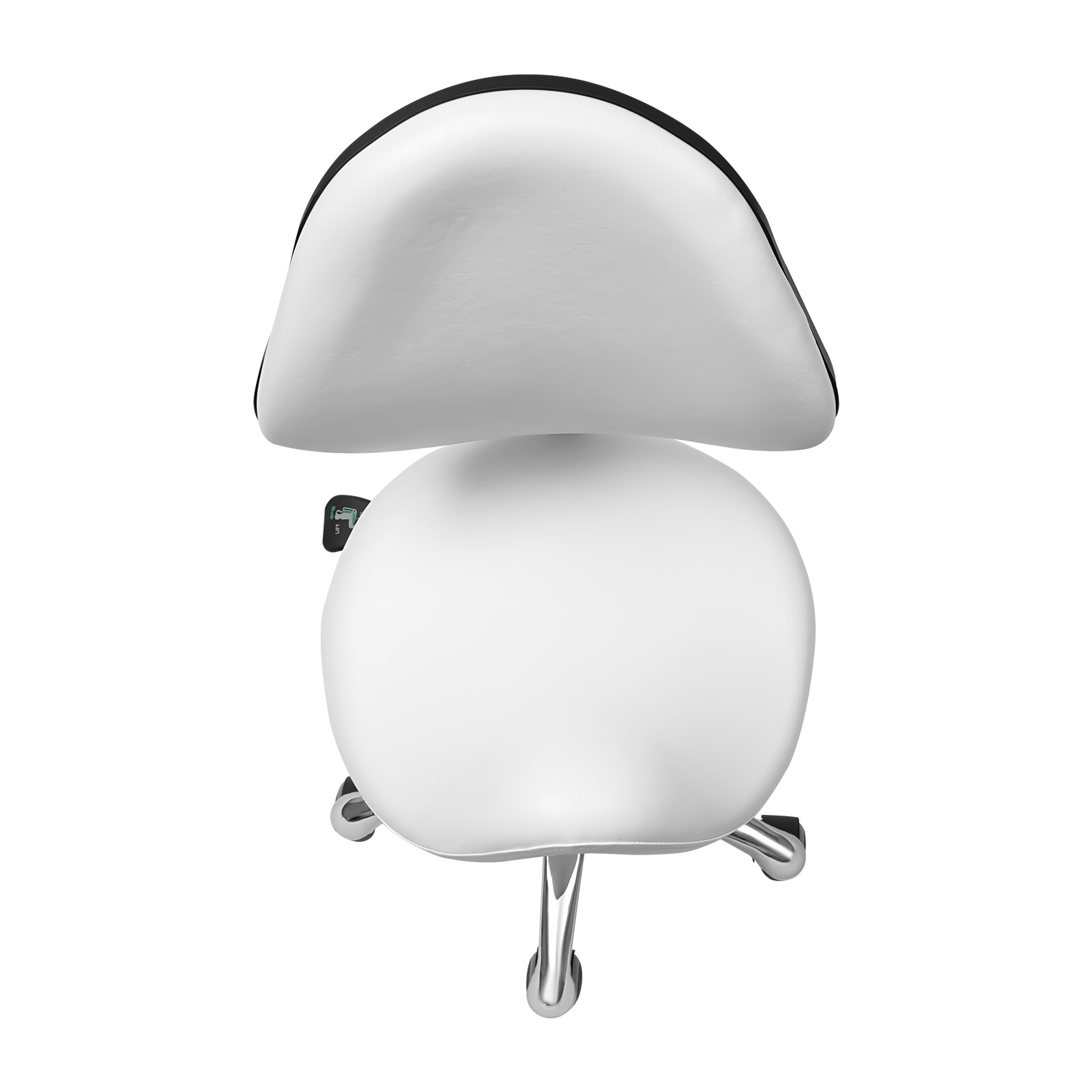 Ergolution Ergonomic Saddle Stool W/ Backrest -Work Stool,Office Stool-Seat