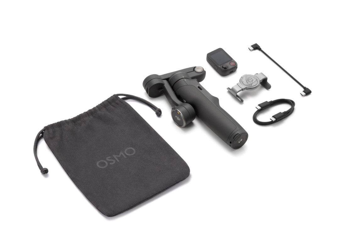 DJI Osmo Mobile 8P Standard Combo Vlogging Kit Long Battery Intuitive Controls