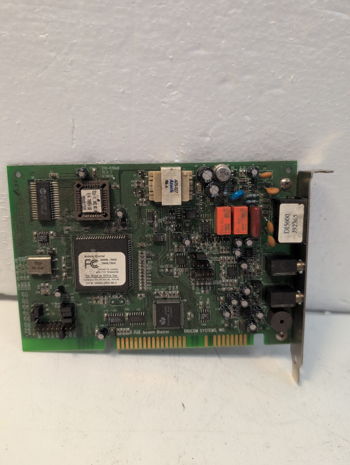 🔥  ISA Modem Sound Blaster Card DI5656/5600 -