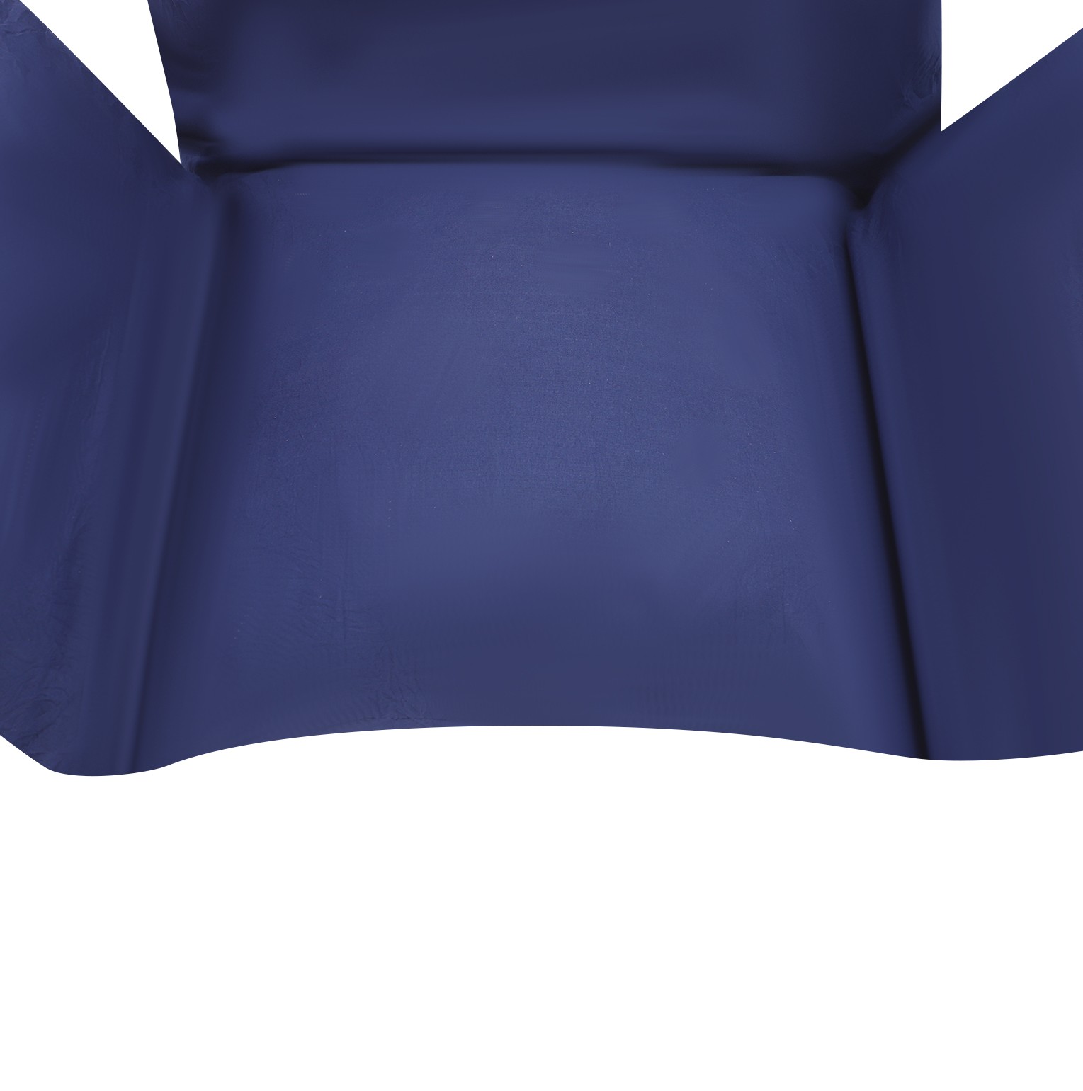 Dark Blue Egg Chair Cushion with Detachable Headrest Replacement Pad Washable