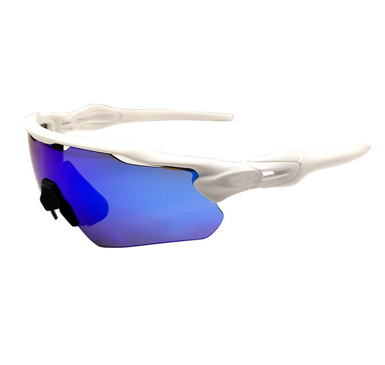 NEW Oakley Radar EV Path White/Blue PRIZM Sunglasses OO9208.