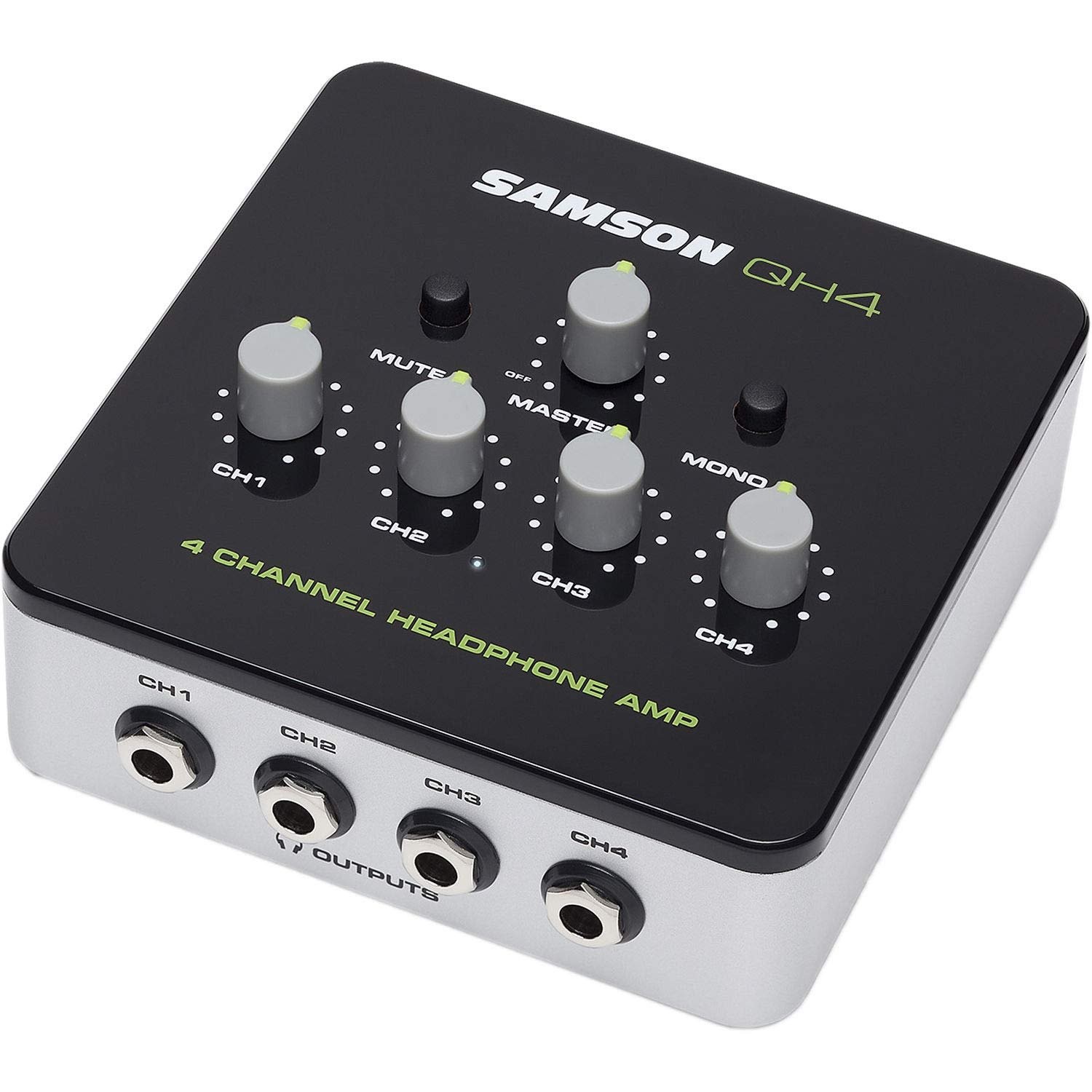 Samson QH4 4-Channel Stereo Studio Headphone Amplifier Amp FREE SHIPPING NEW
