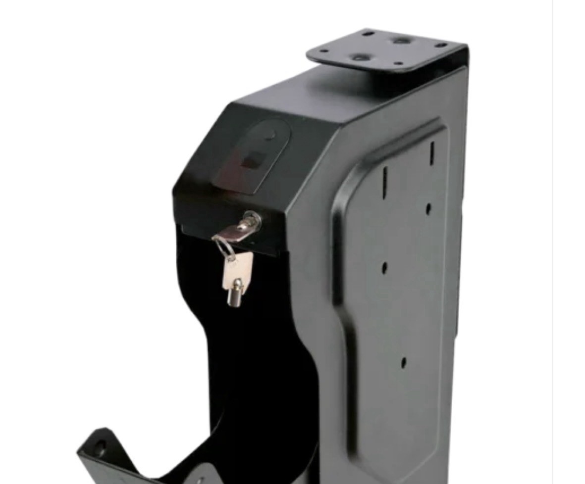 Biometric Drop-down Gun Safe Quick Access Handgun Pistol Safe with Fingerprint