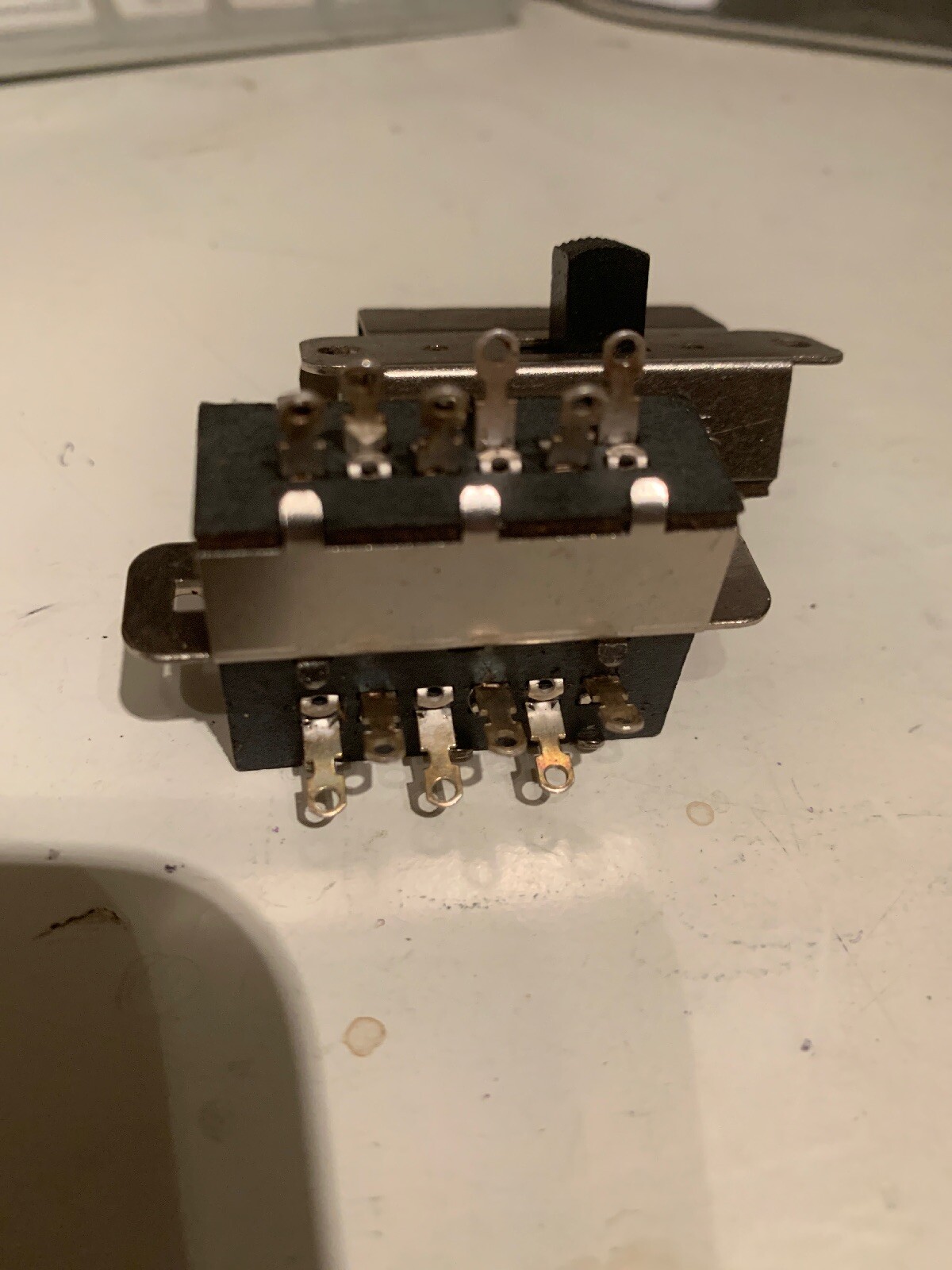 2 Stackpole On/Off Slide Switch 125V AC 3 Amp 12 Pin