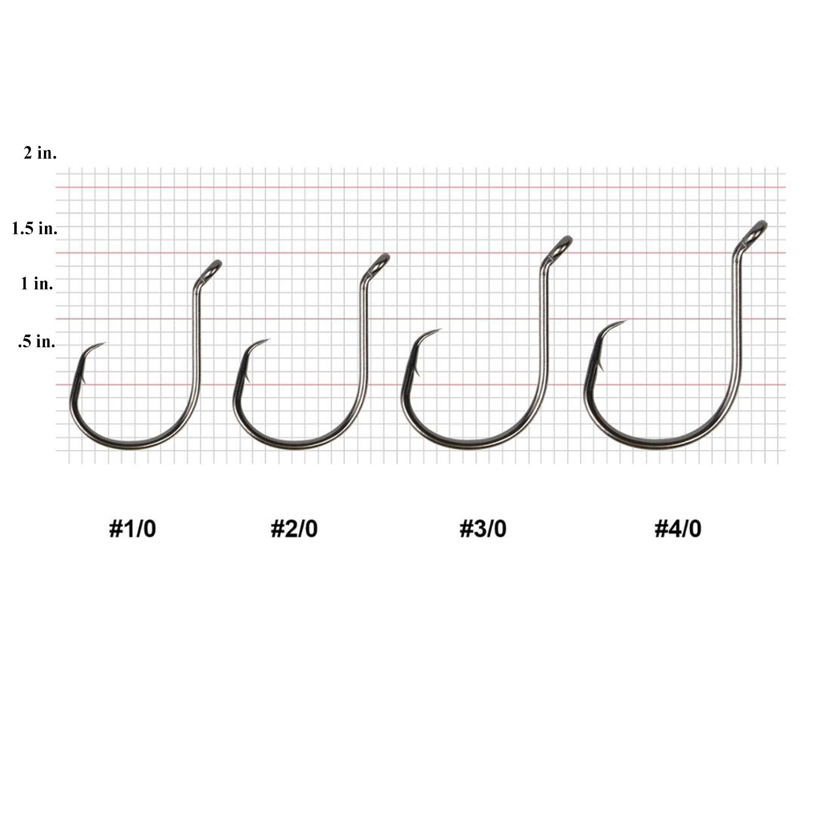Stellar UltraPoint Wide Gap Circle (100 Pack) Extra Fine Wire Hook (1/0-8/0)