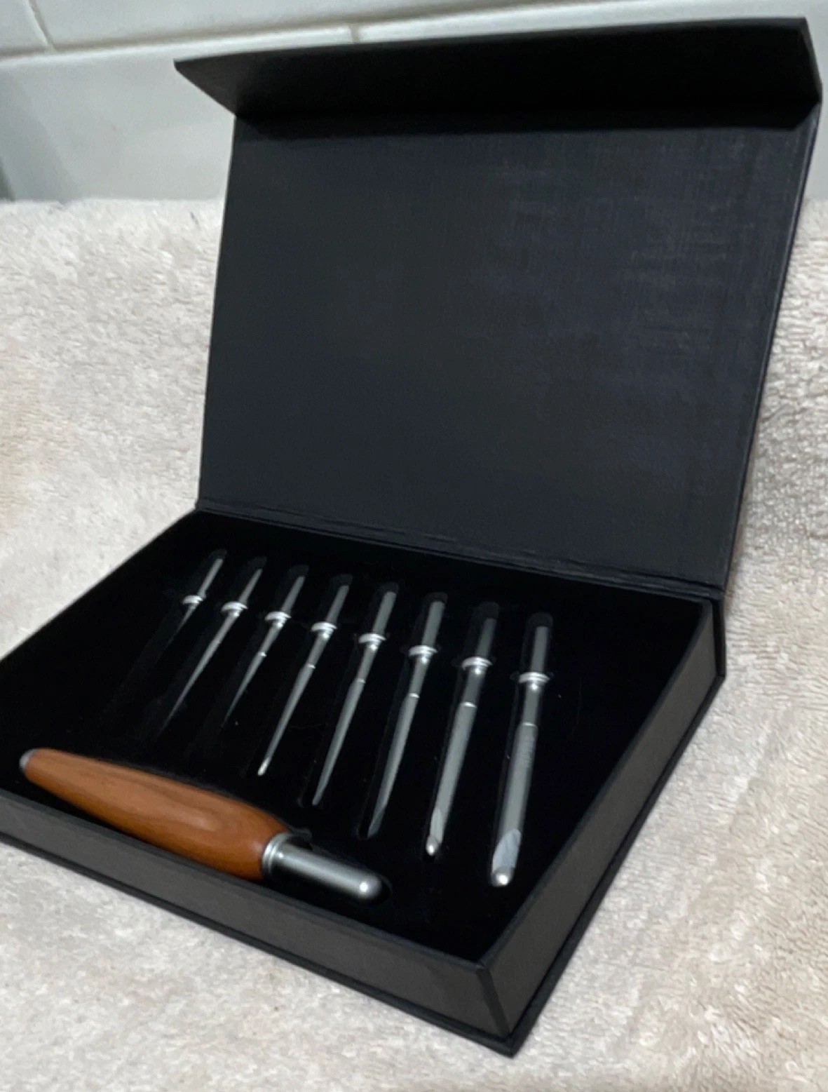 Valley View Crafts 9 pc Interchangeable Crochet Hooks Set