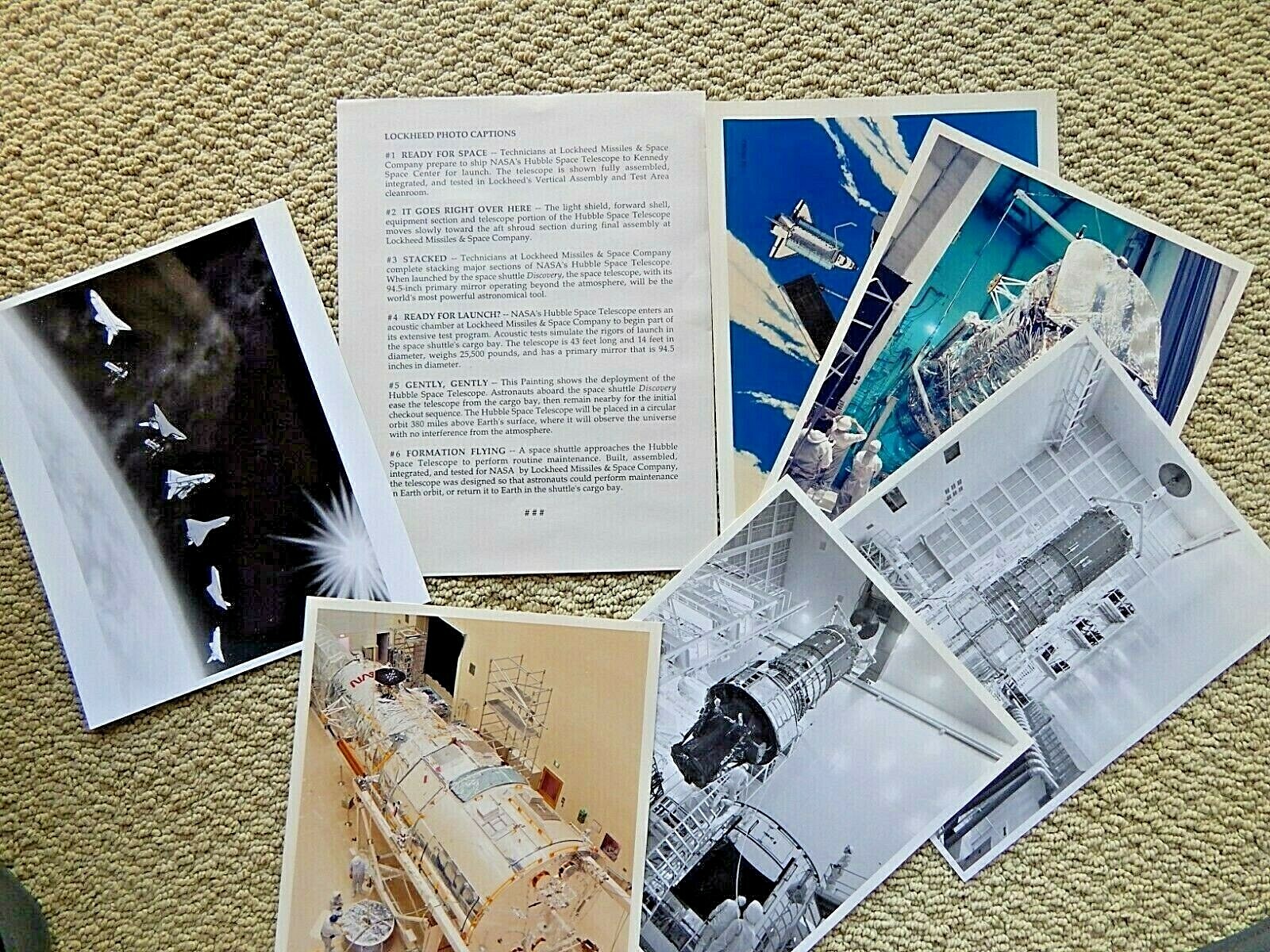 HUBBLE Space Telescope (Media Reference Guide) & Lockheed Missiles & Space Co.~