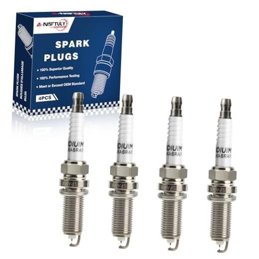 Double Iridium Spark Plugs 4 Pack Compatible with Nissan Altima 2.5 2013 2014