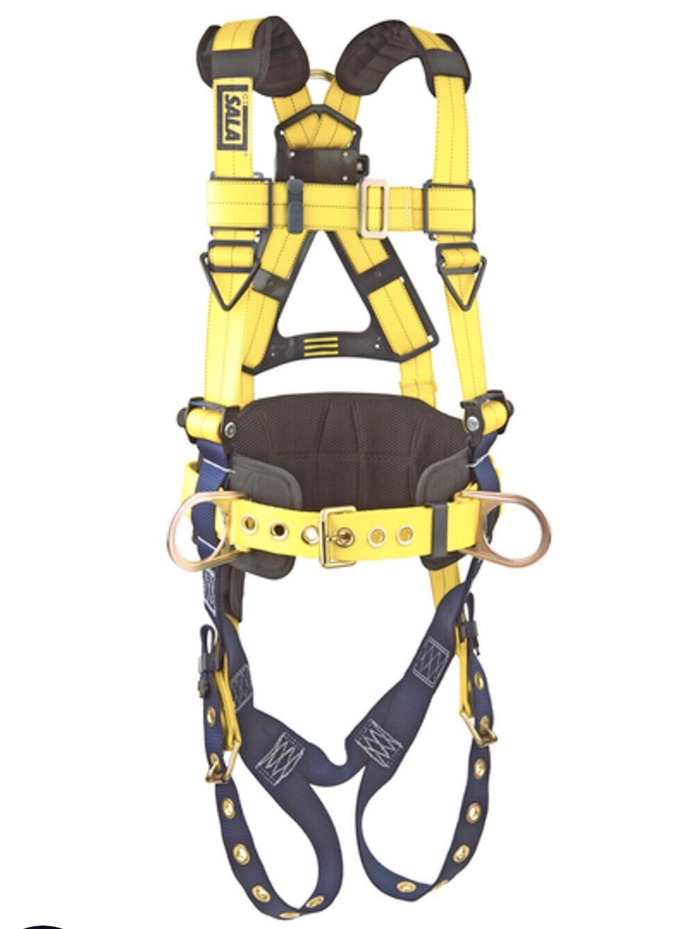 3M DBI SALA Delta Construction Style Harness w Padded Belt And Shoulder Pads XXL