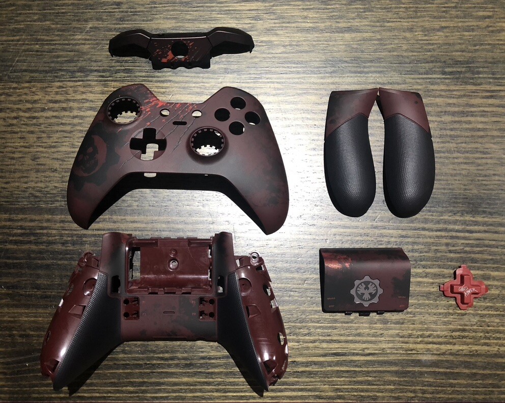 Xbox Gears of War 4 Elite Controller Parts Kit - RARE - Opened Never Used